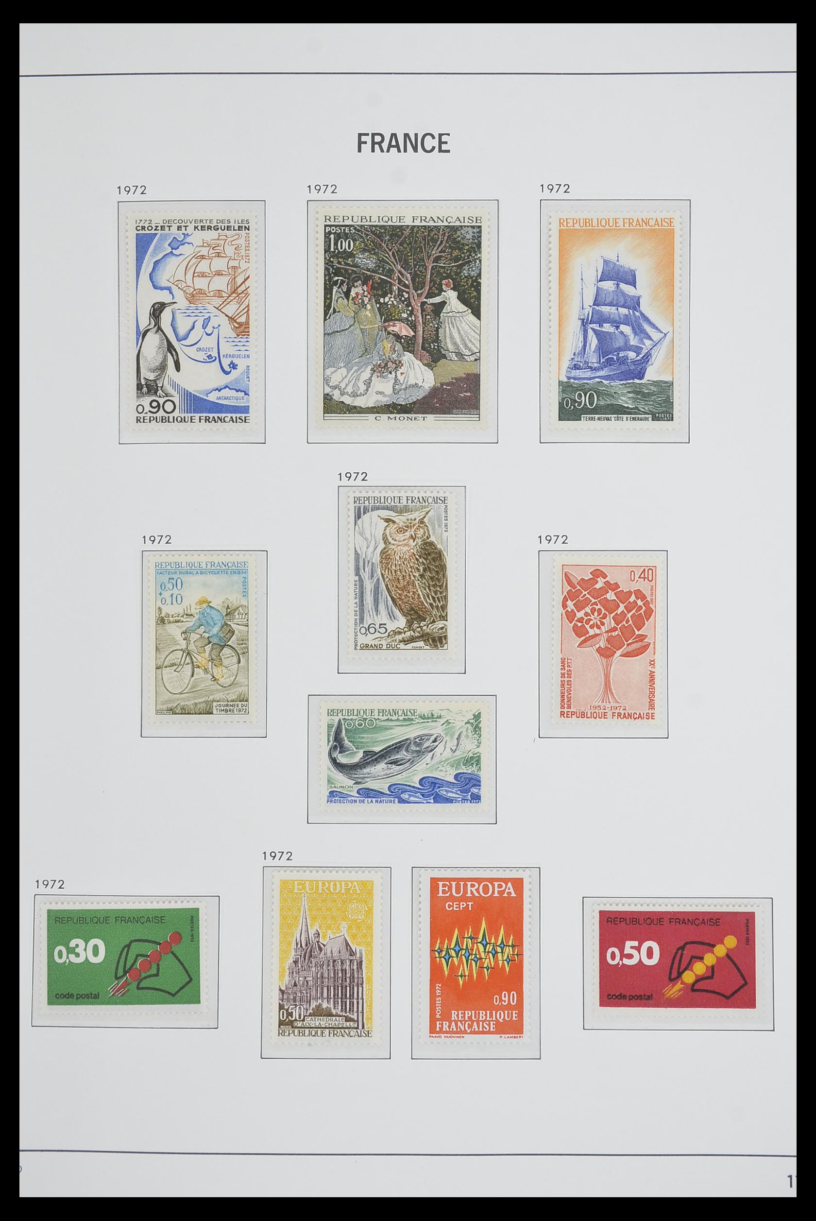 33480 136 - Stamp collection 33480 France 1849-1993.