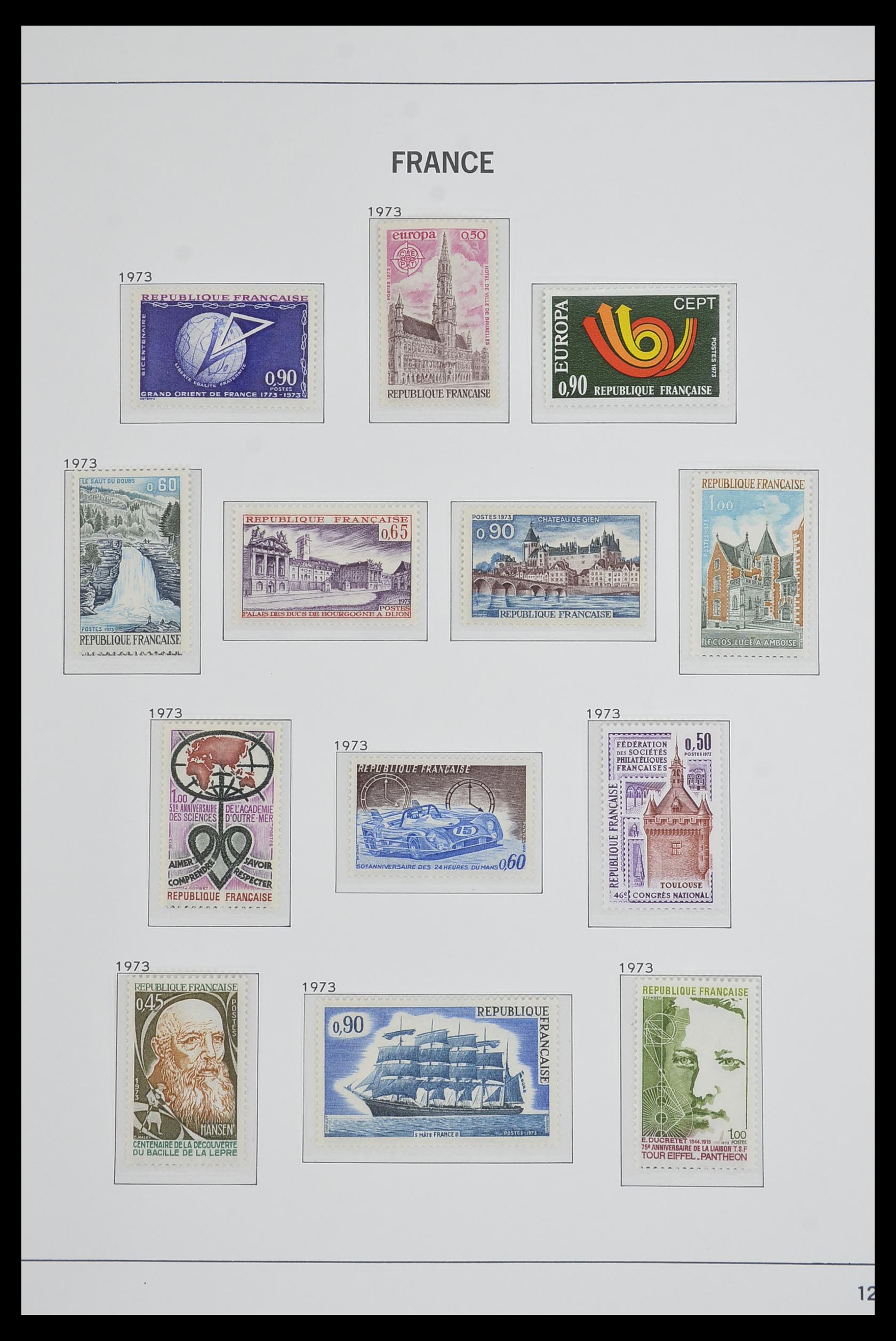 33480 140 - Stamp collection 33480 France 1849-1993.