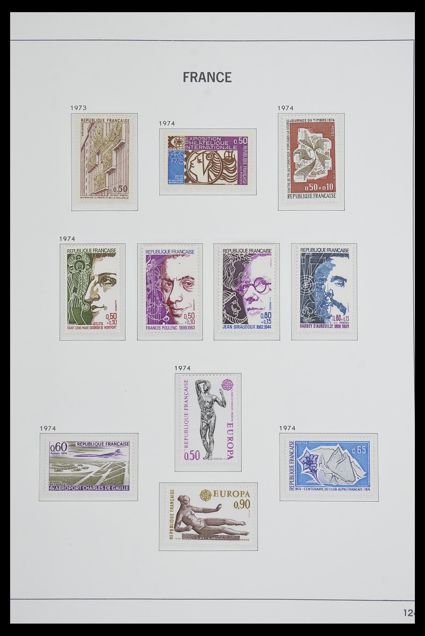 33480 142 - Postzegelverzameling 33480 Frankrijk 1849-1993.