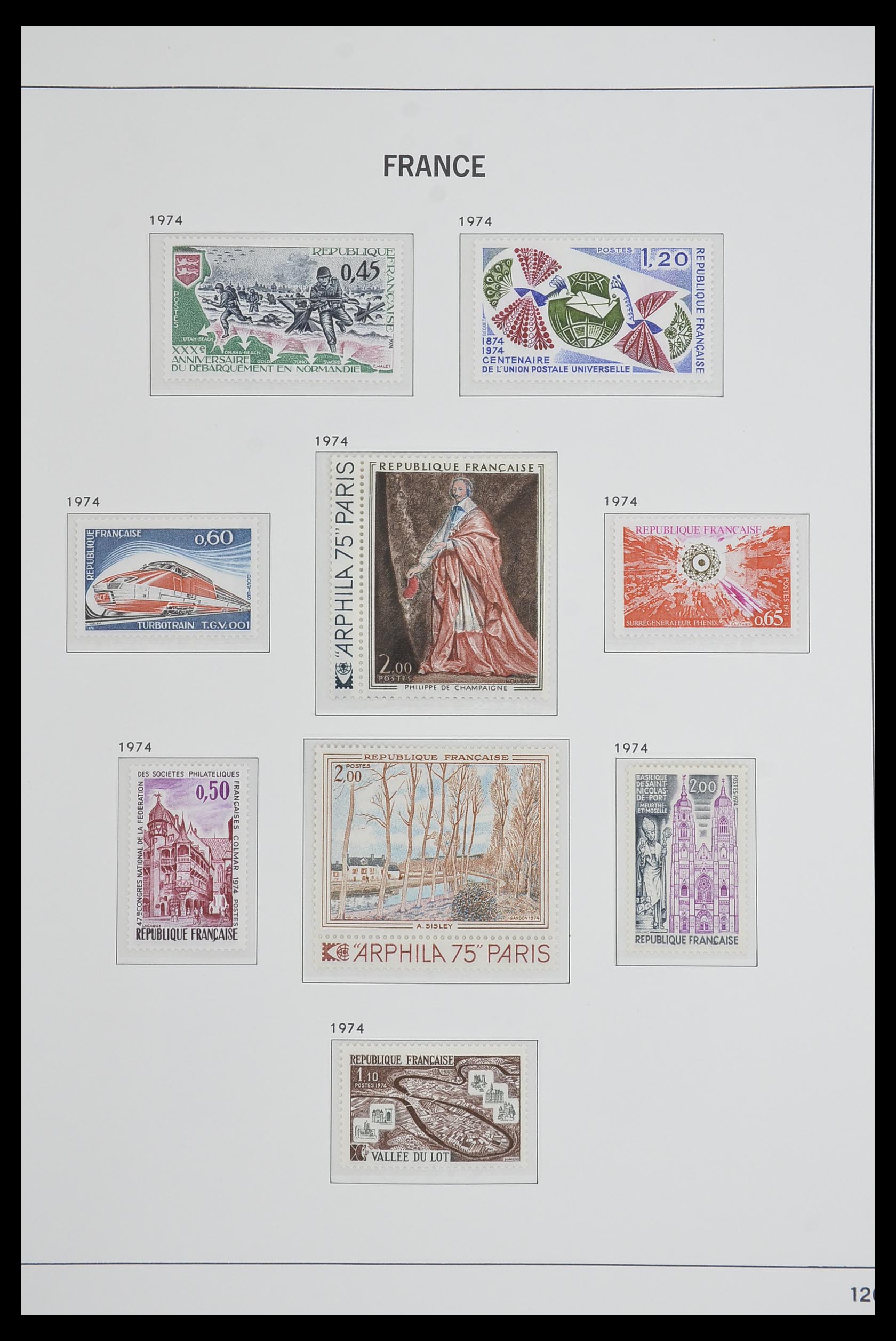 33480 144 - Postzegelverzameling 33480 Frankrijk 1849-1993.