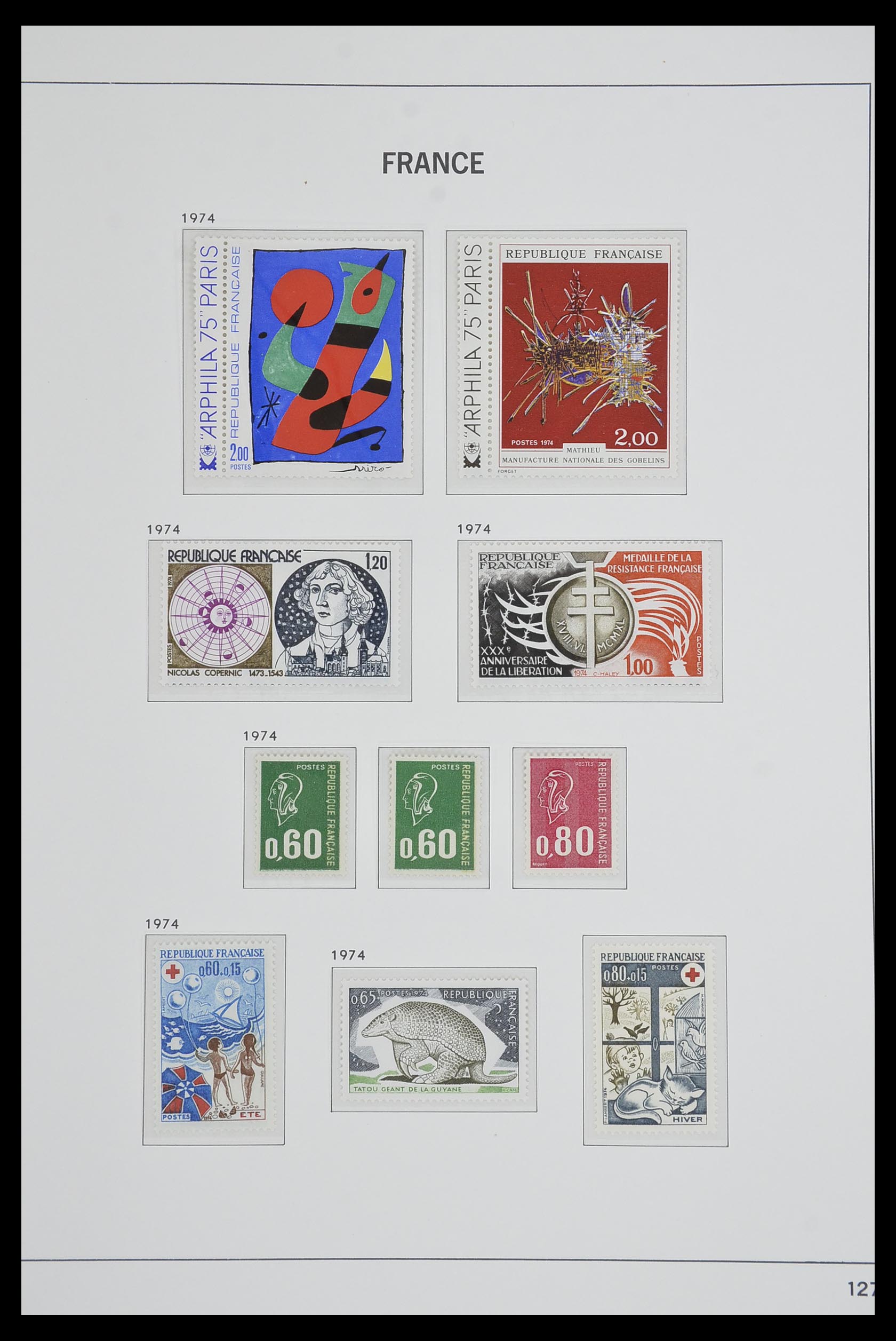 33480 145 - Postzegelverzameling 33480 Frankrijk 1849-1993.