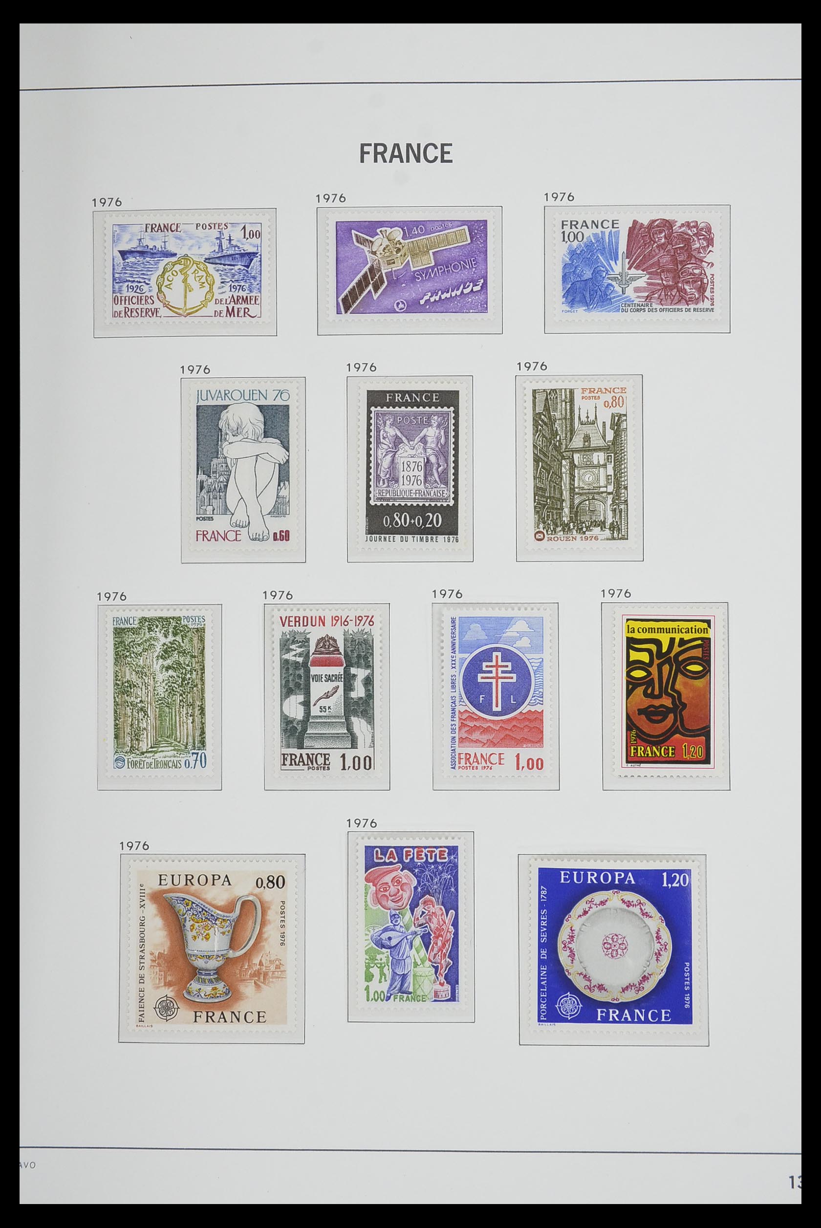 33480 151 - Stamp collection 33480 France 1849-1993.