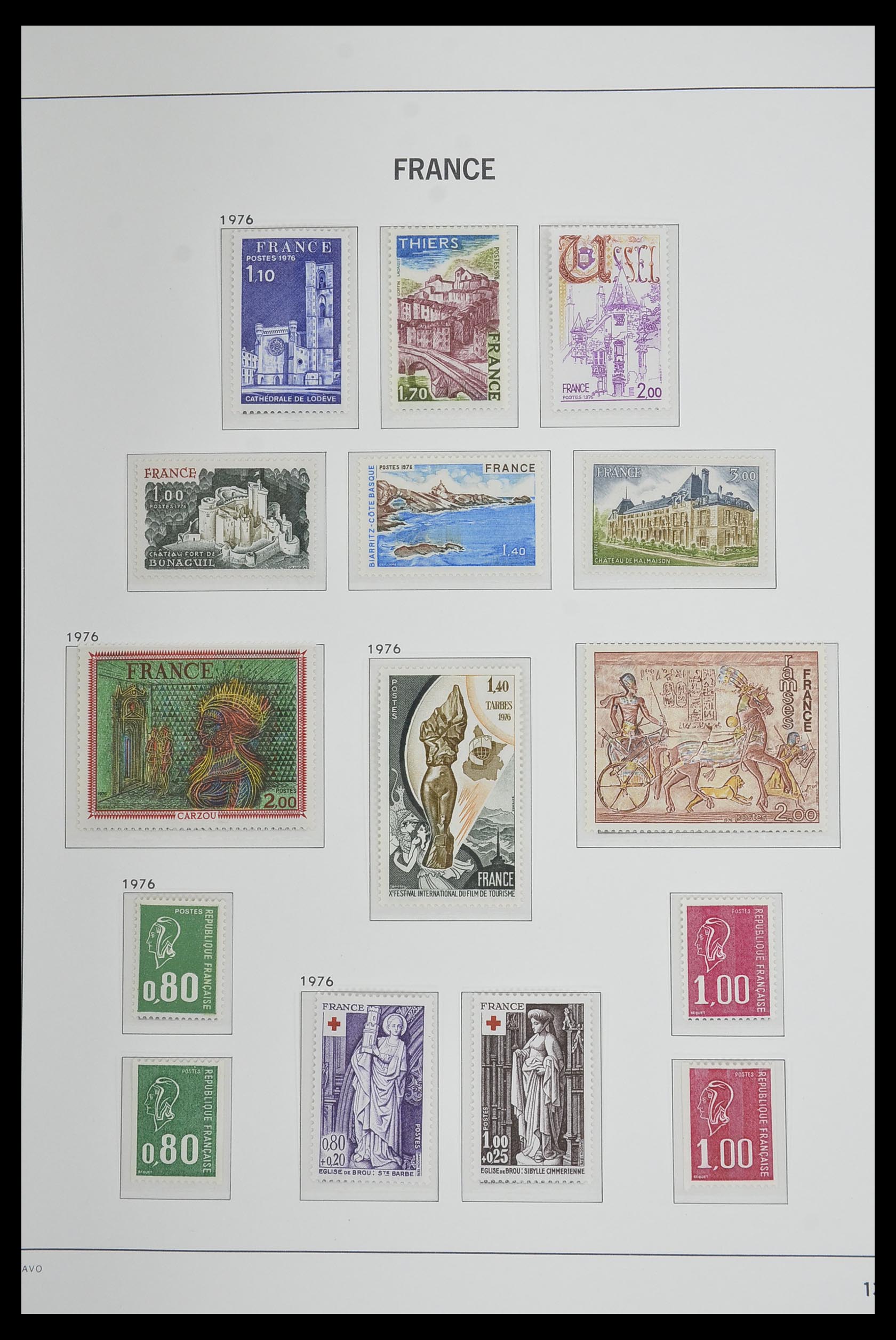 33480 153 - Postzegelverzameling 33480 Frankrijk 1849-1993.