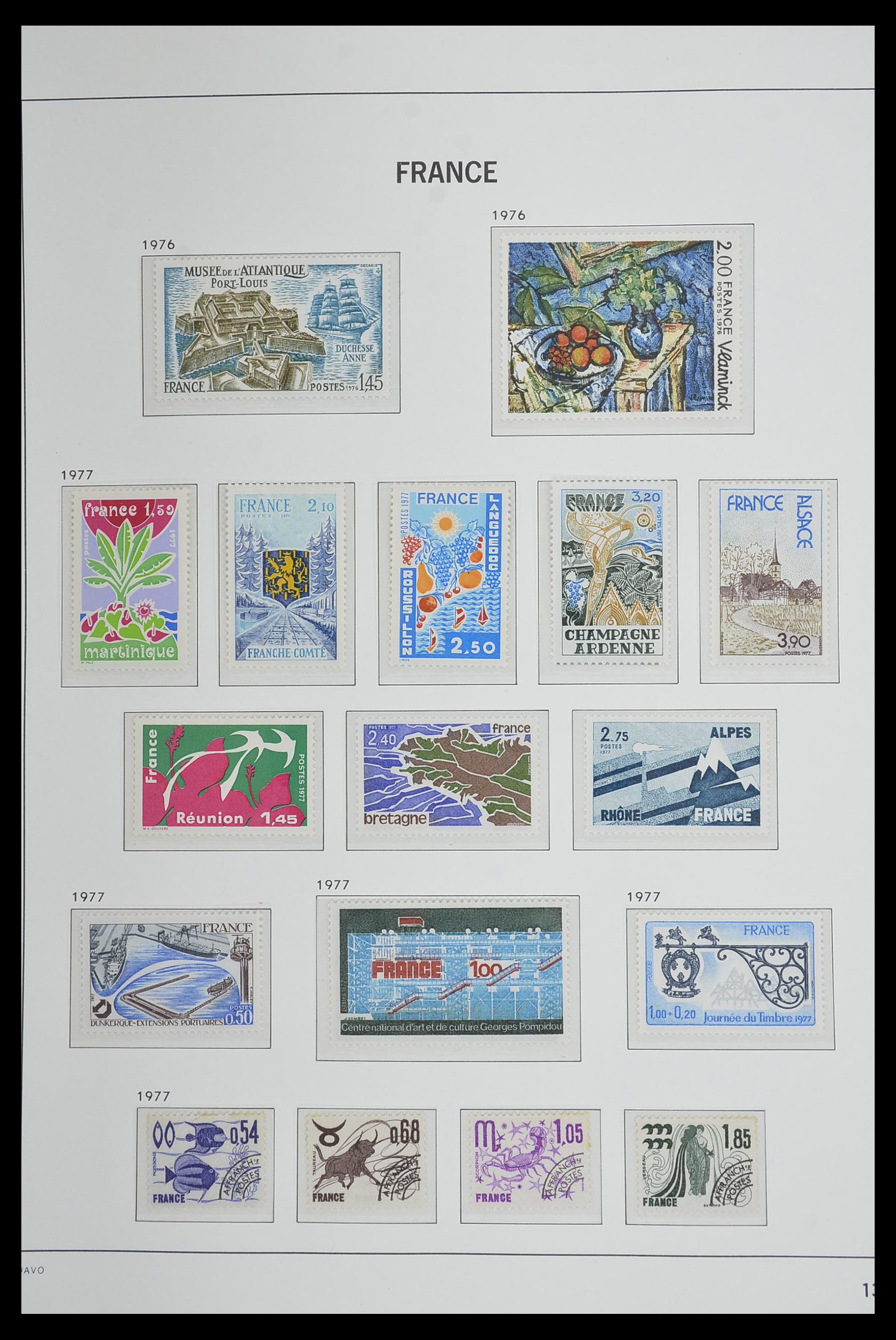 33480 154 - Postzegelverzameling 33480 Frankrijk 1849-1993.