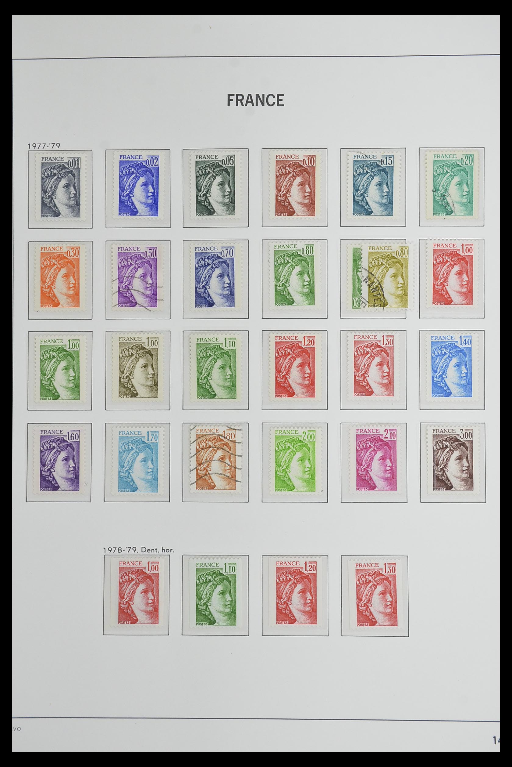 33480 158 - Postzegelverzameling 33480 Frankrijk 1849-1993.