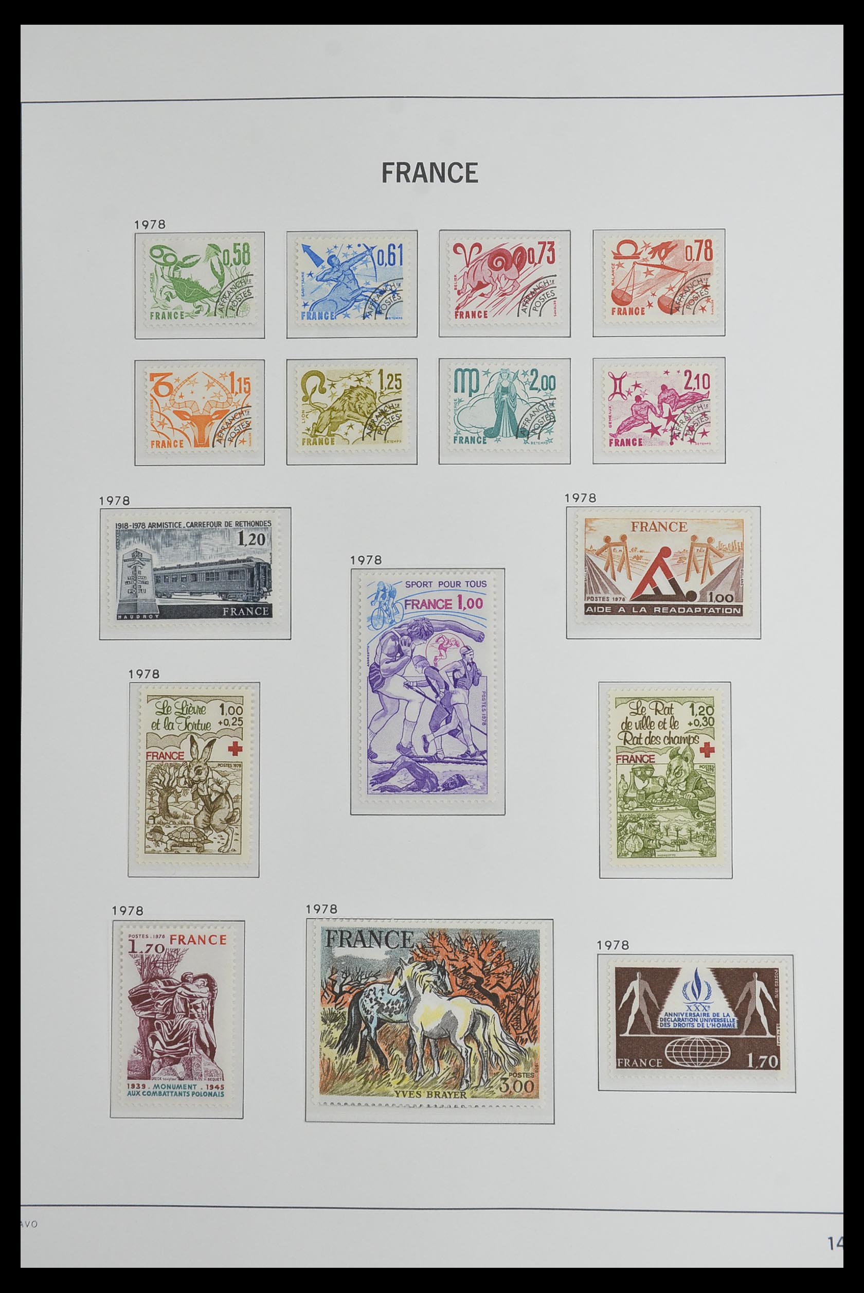 33480 163 - Stamp collection 33480 France 1849-1993.