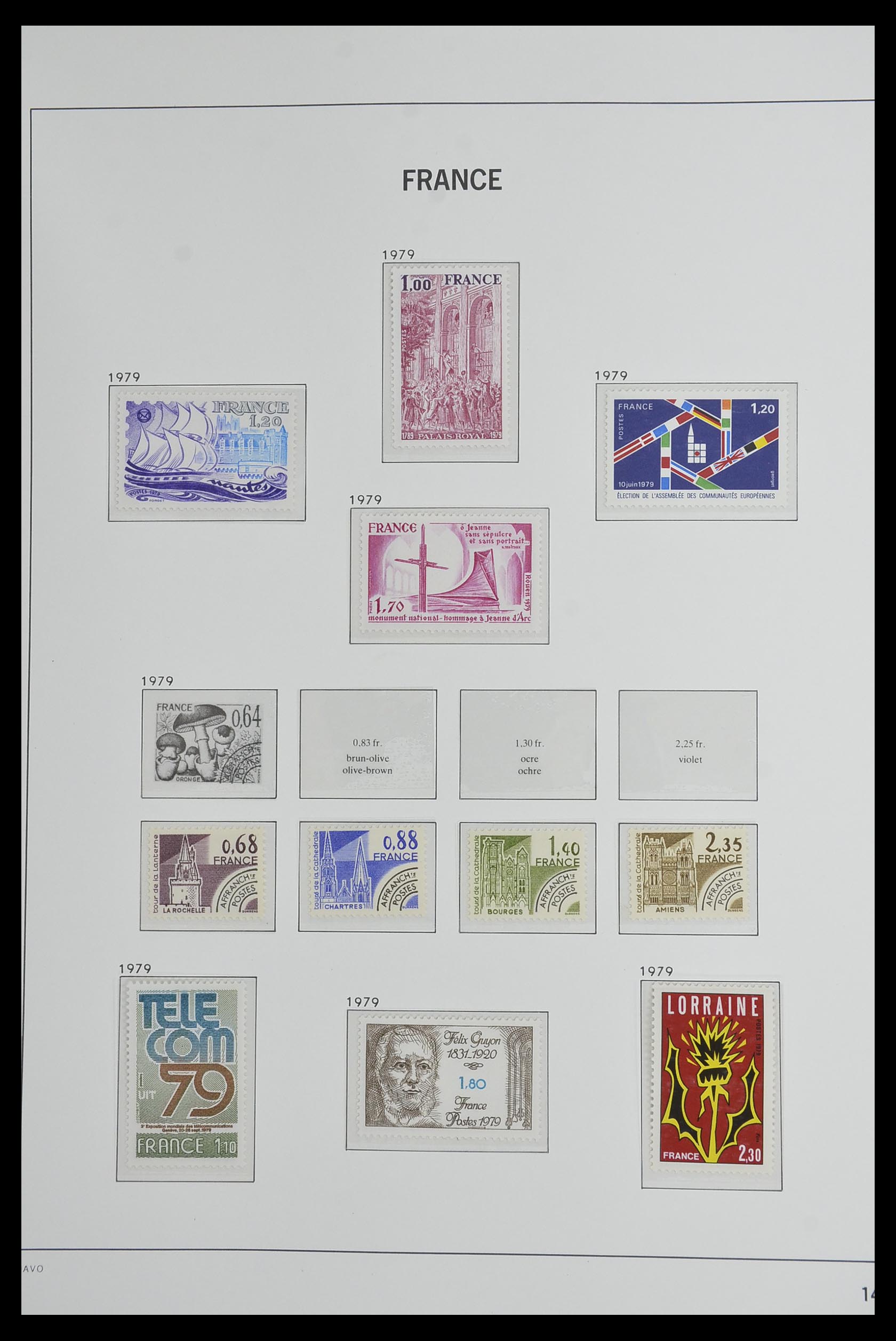 33480 166 - Stamp collection 33480 France 1849-1993.