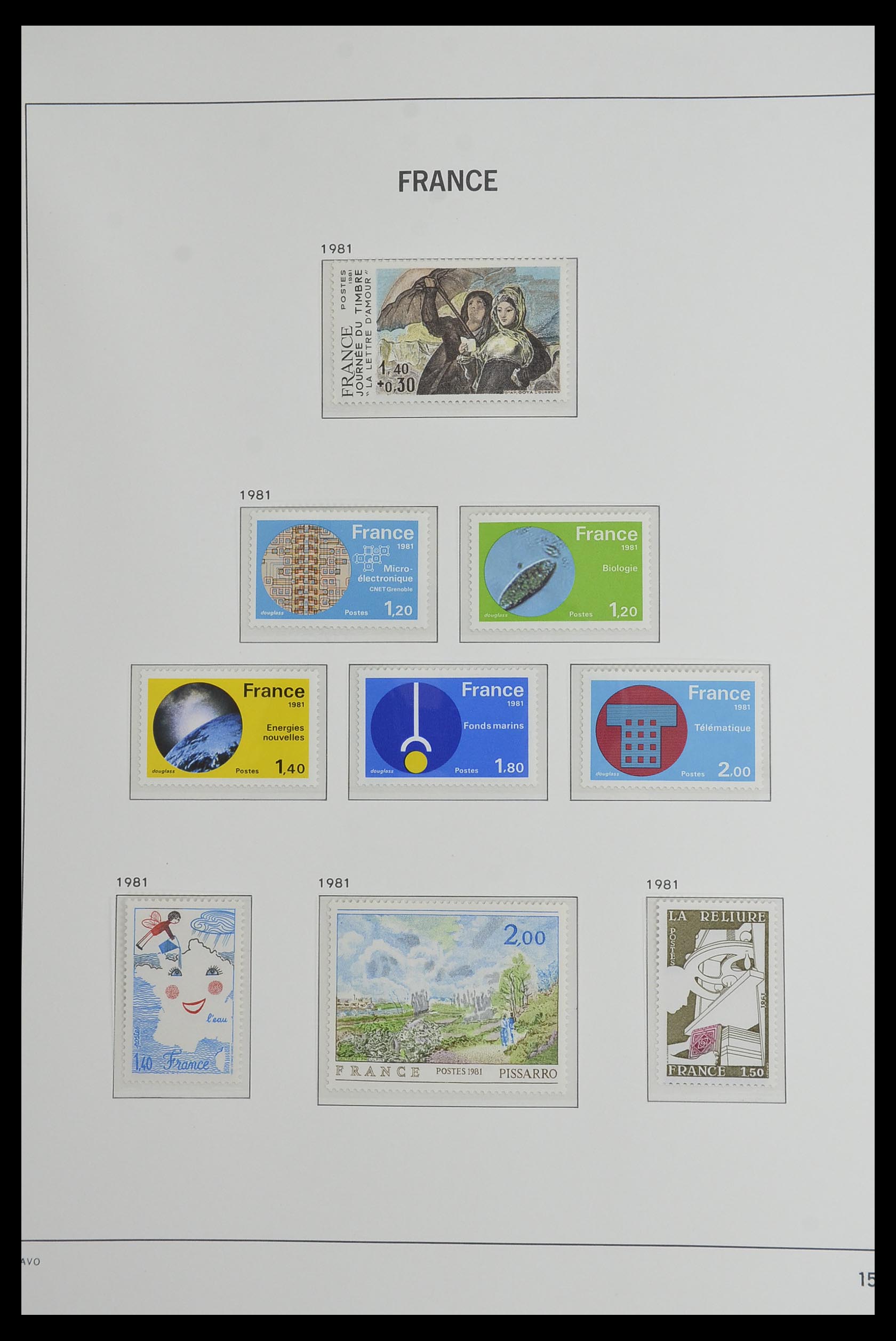 33480 172 - Stamp collection 33480 France 1849-1993.
