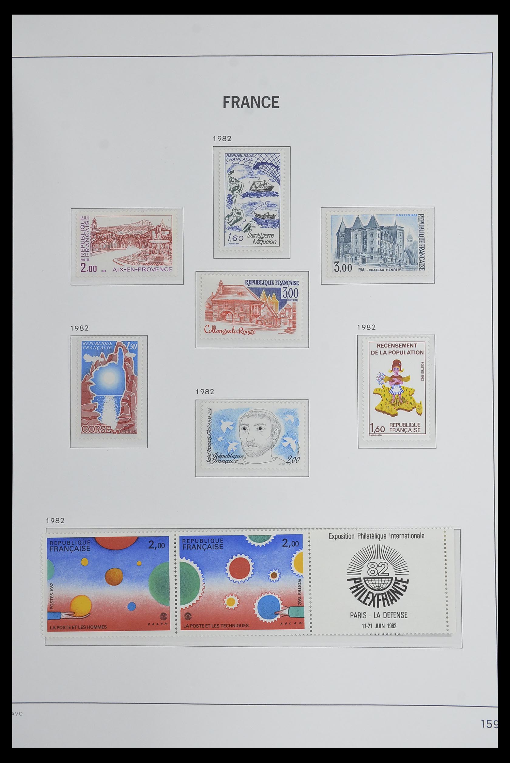 33480 181 - Stamp collection 33480 France 1849-1993.