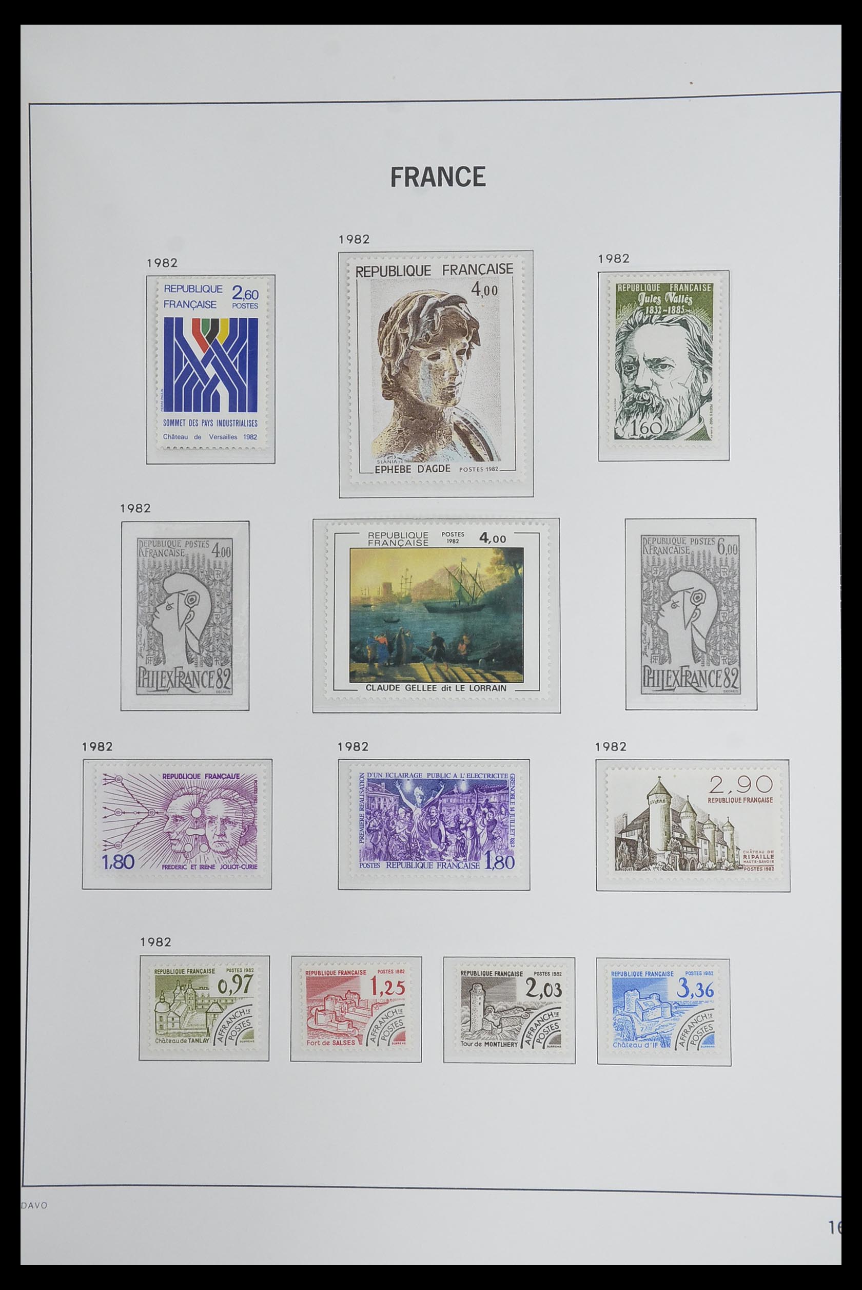 33480 183 - Postzegelverzameling 33480 Frankrijk 1849-1993.