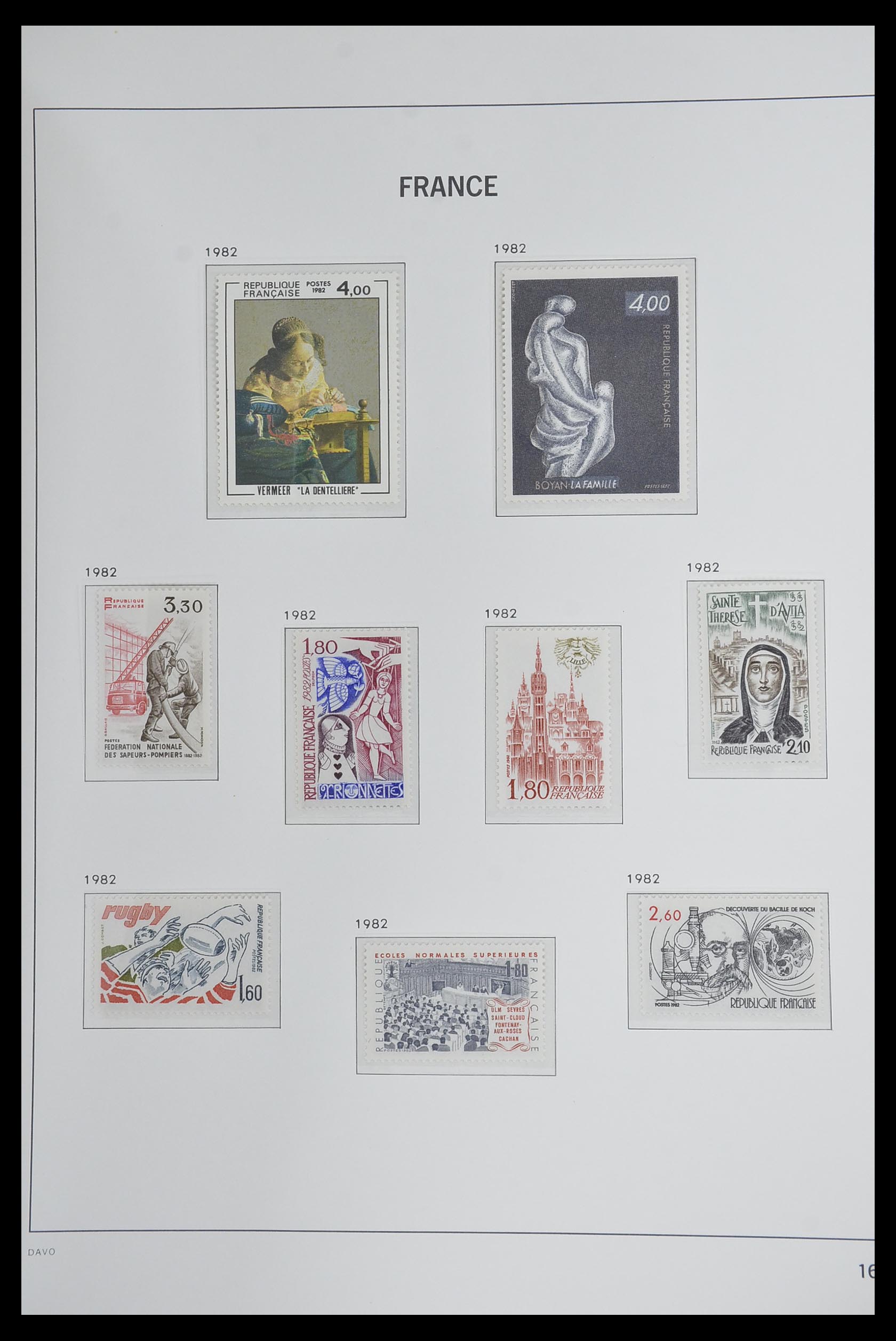 33480 184 - Postzegelverzameling 33480 Frankrijk 1849-1993.