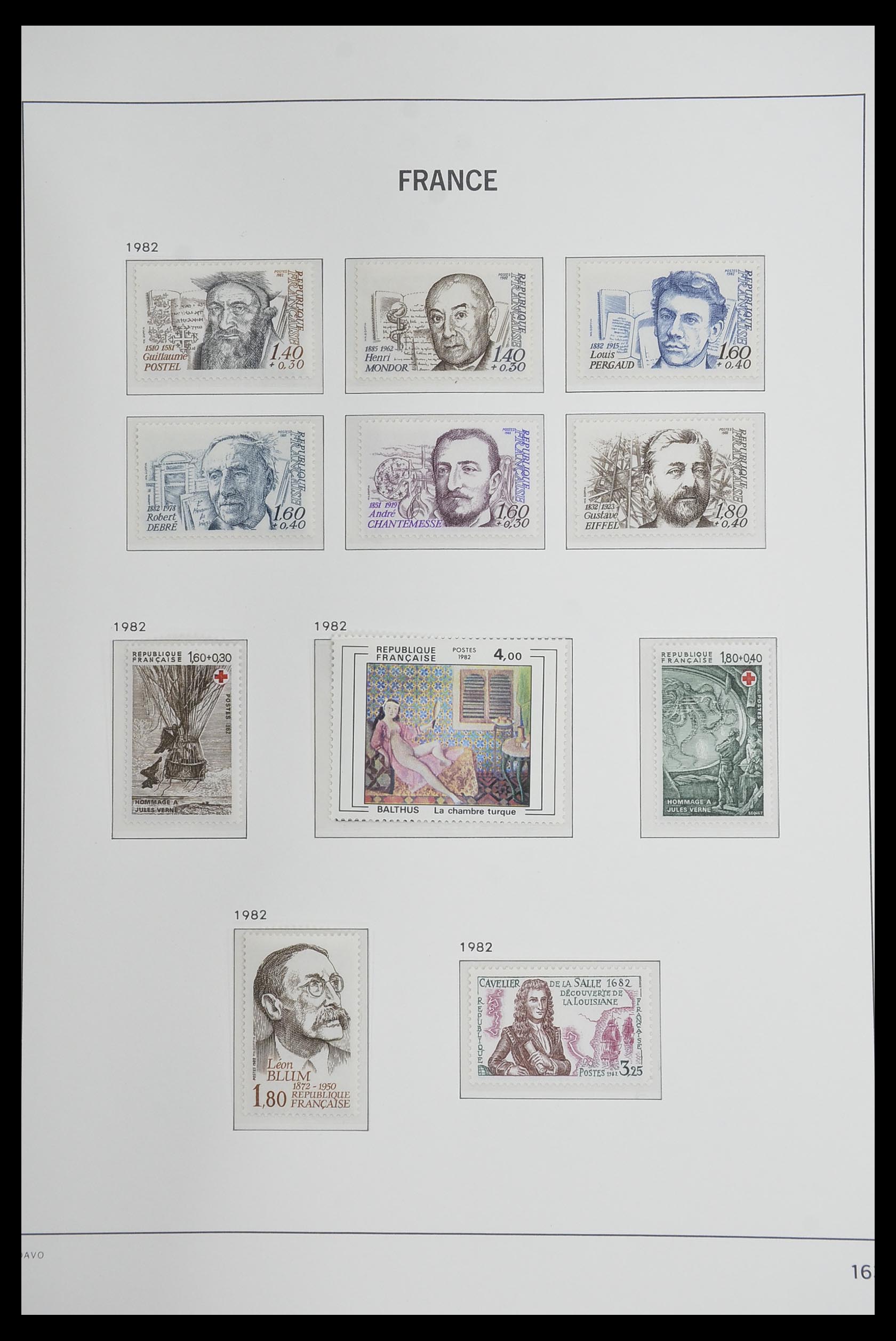 33480 185 - Postzegelverzameling 33480 Frankrijk 1849-1993.