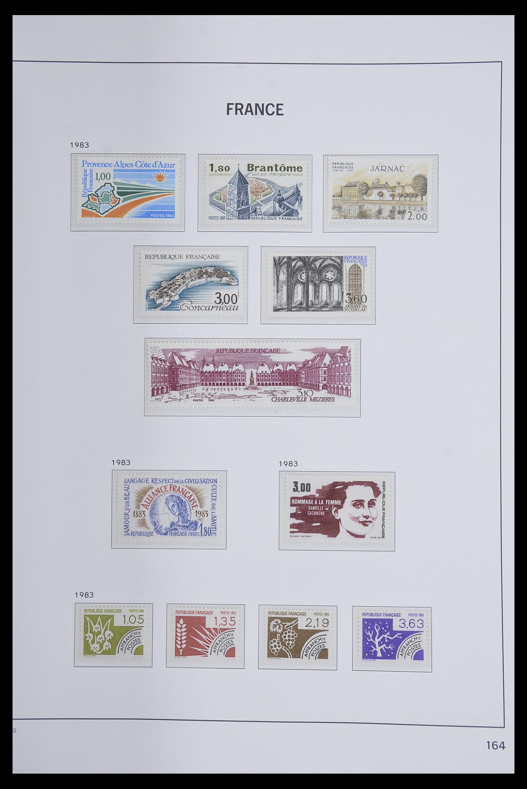 33480 187 - Postzegelverzameling 33480 Frankrijk 1849-1993.