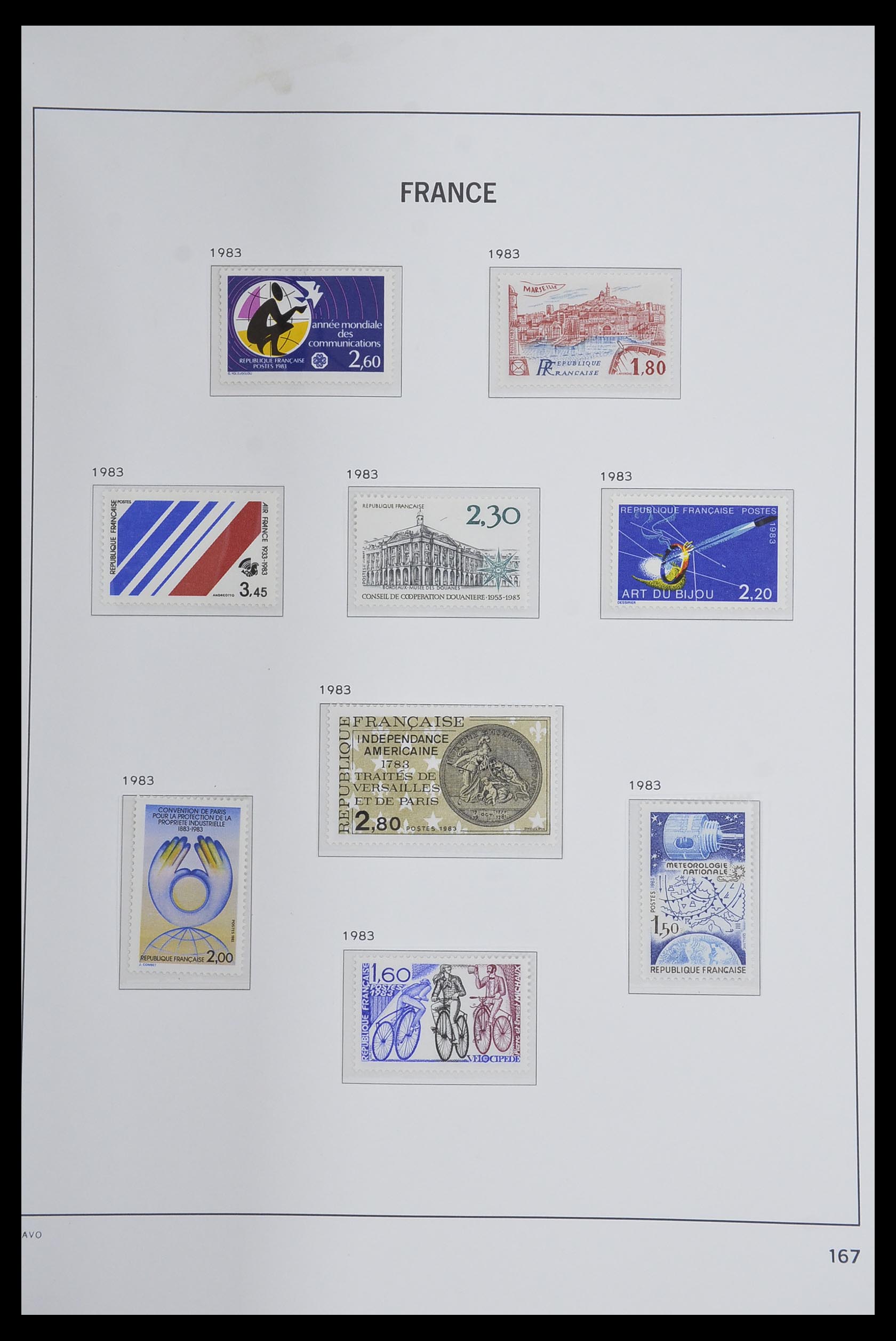 33480 190 - Postzegelverzameling 33480 Frankrijk 1849-1993.
