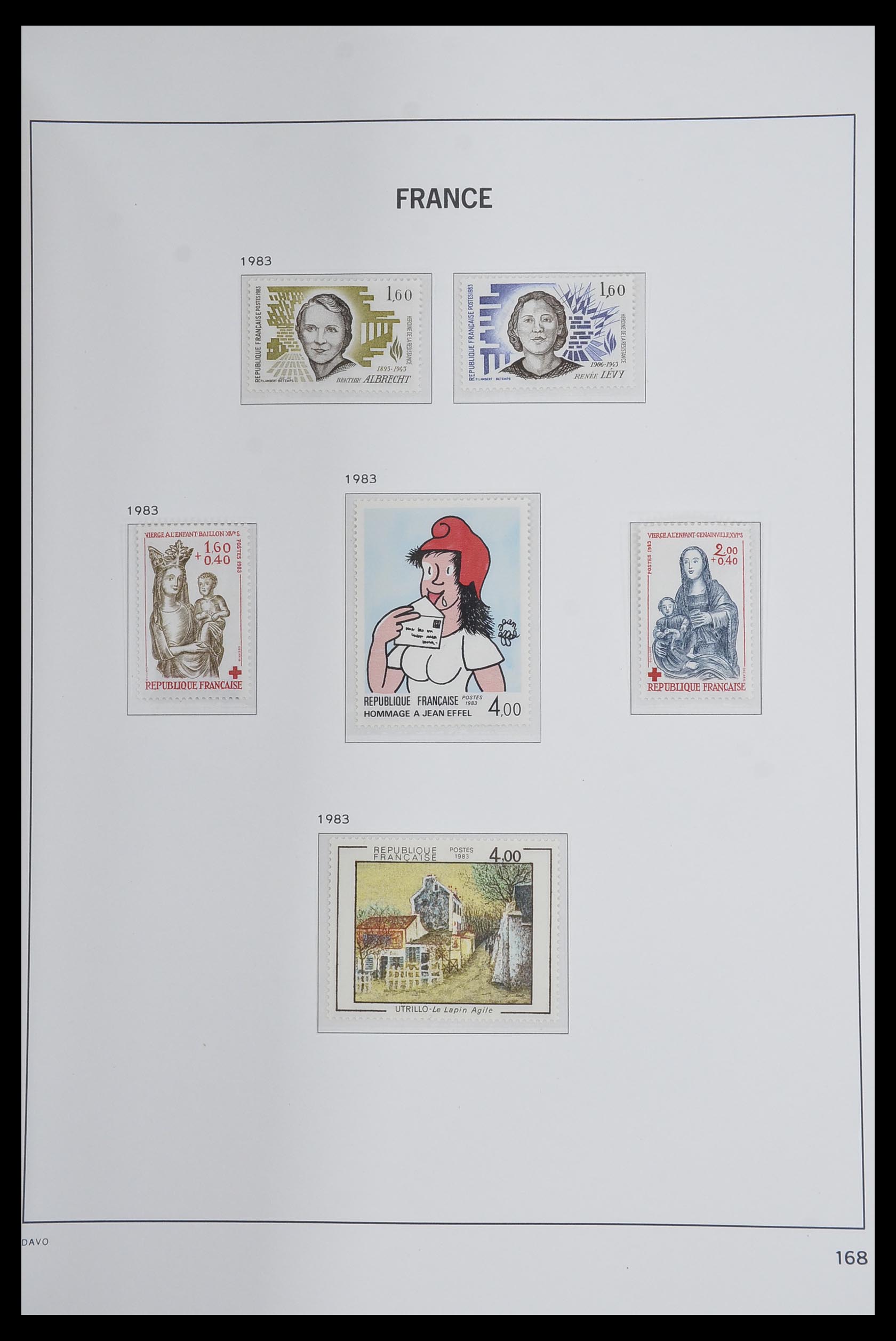 33480 191 - Postzegelverzameling 33480 Frankrijk 1849-1993.