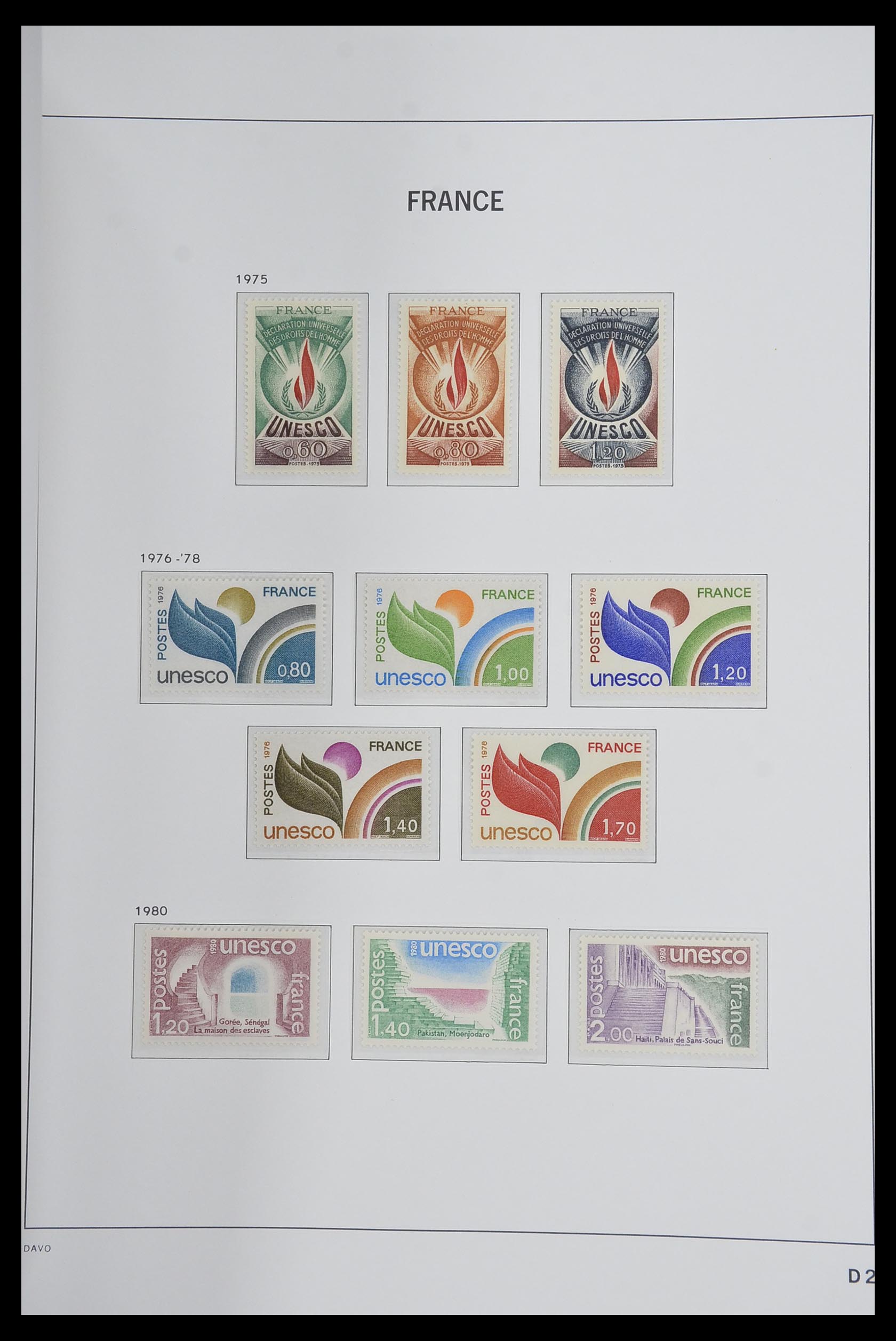 33480 197 - Postzegelverzameling 33480 Frankrijk 1849-1993.