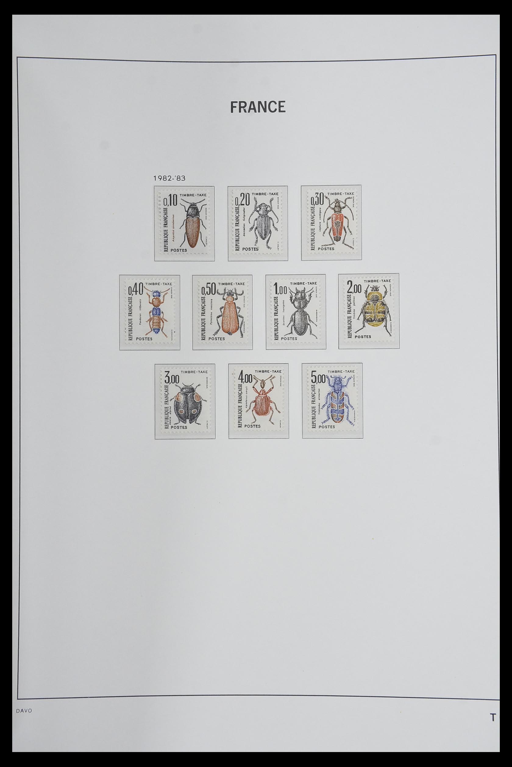 33480 199 - Stamp collection 33480 France 1849-1993.