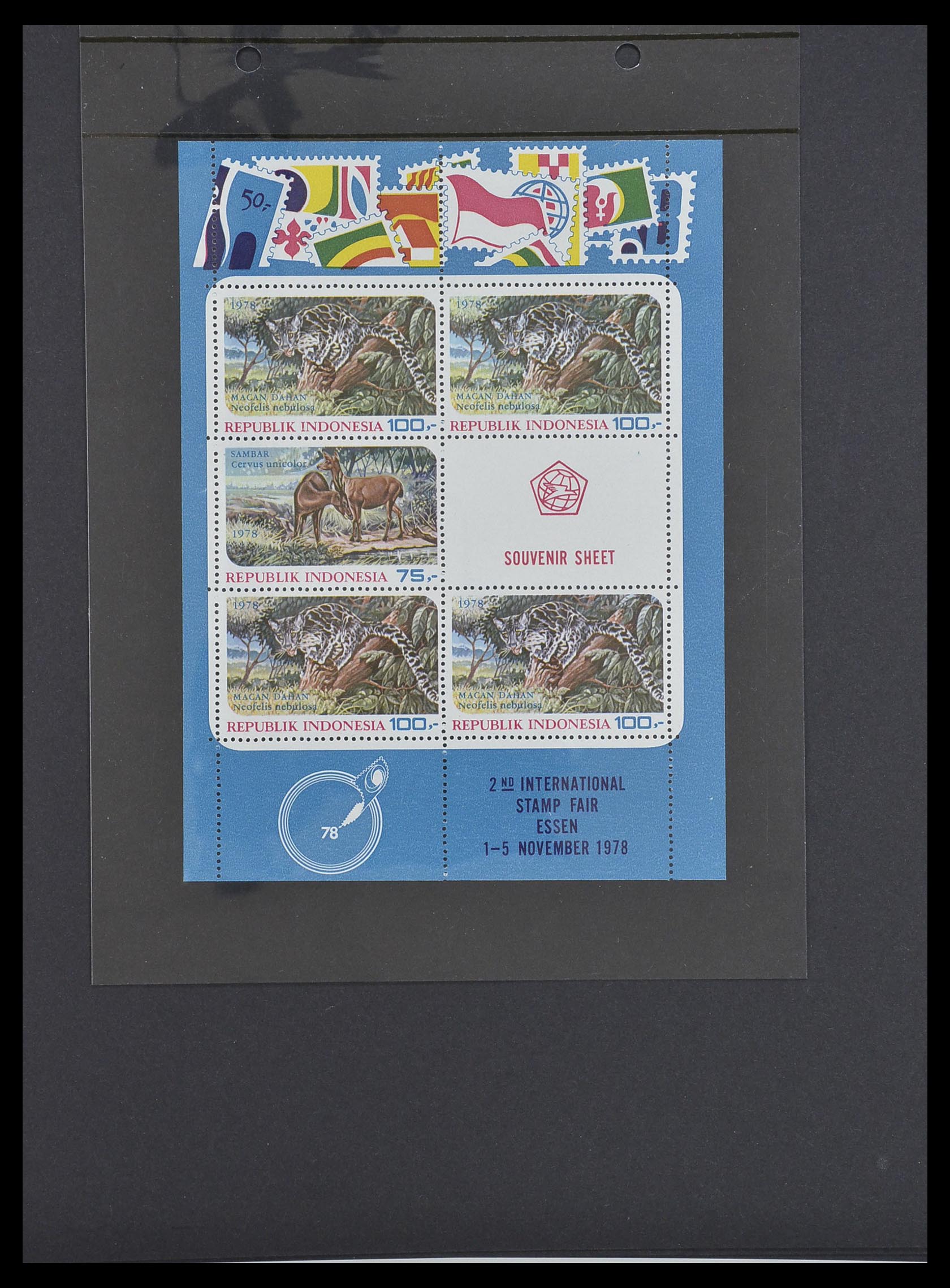 33483 060 - Postzegelverzameling 33483 Indonesië 1945-1999.