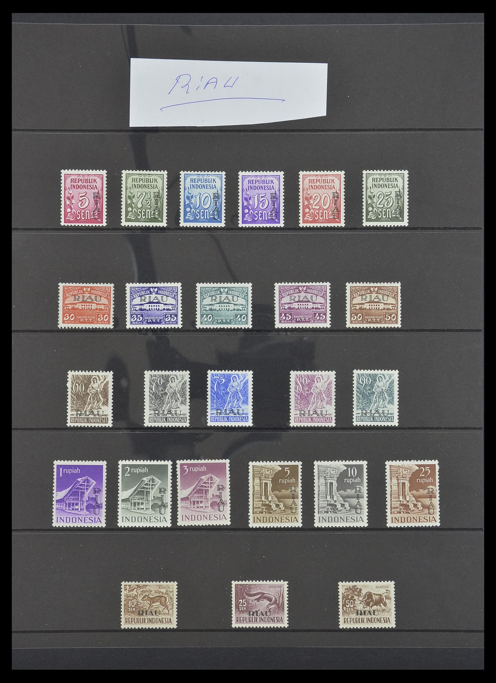 33483 095 - Postzegelverzameling 33483 Indonesië 1945-1999.