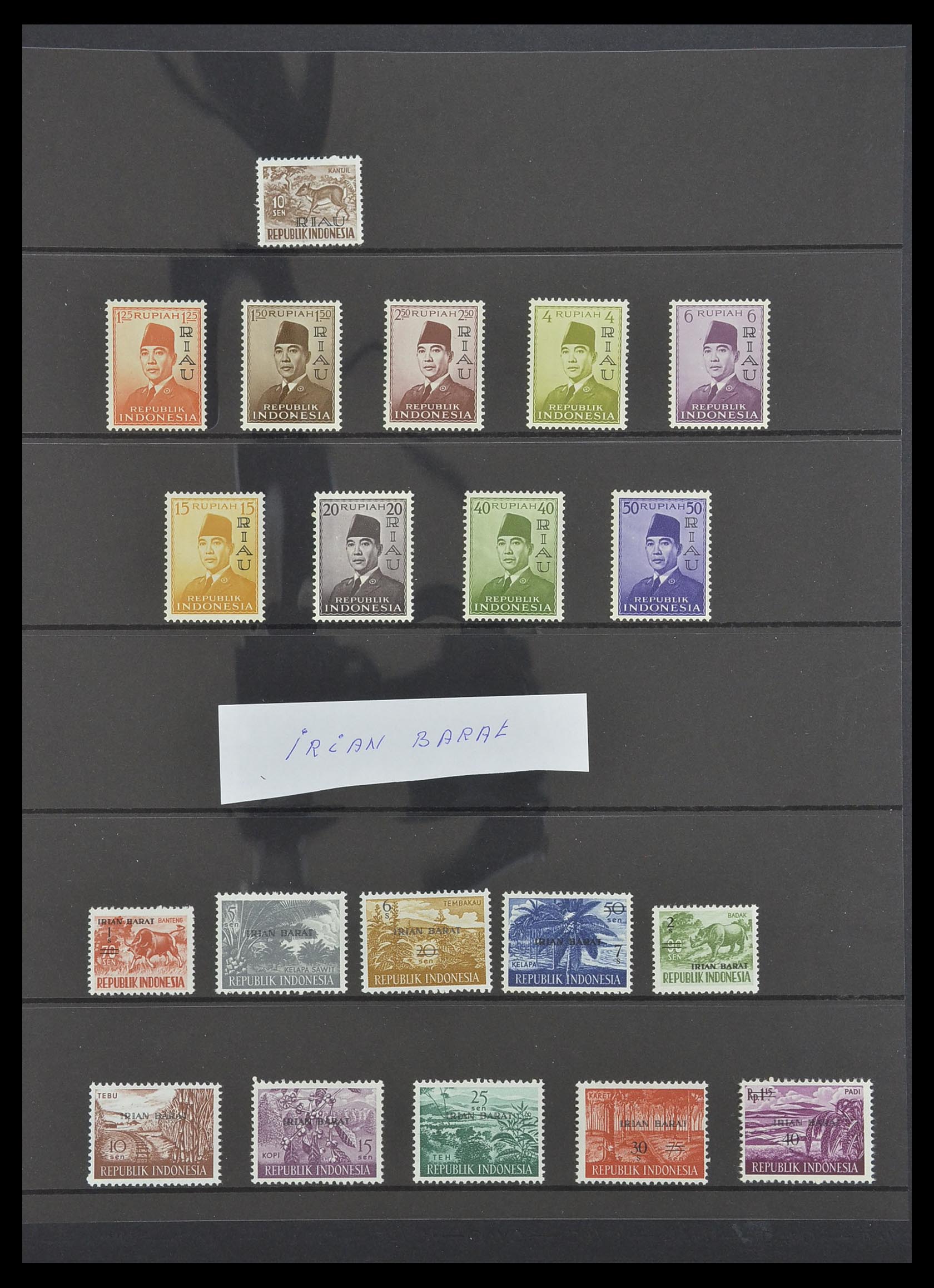 33483 096 - Postzegelverzameling 33483 Indonesië 1945-1999.