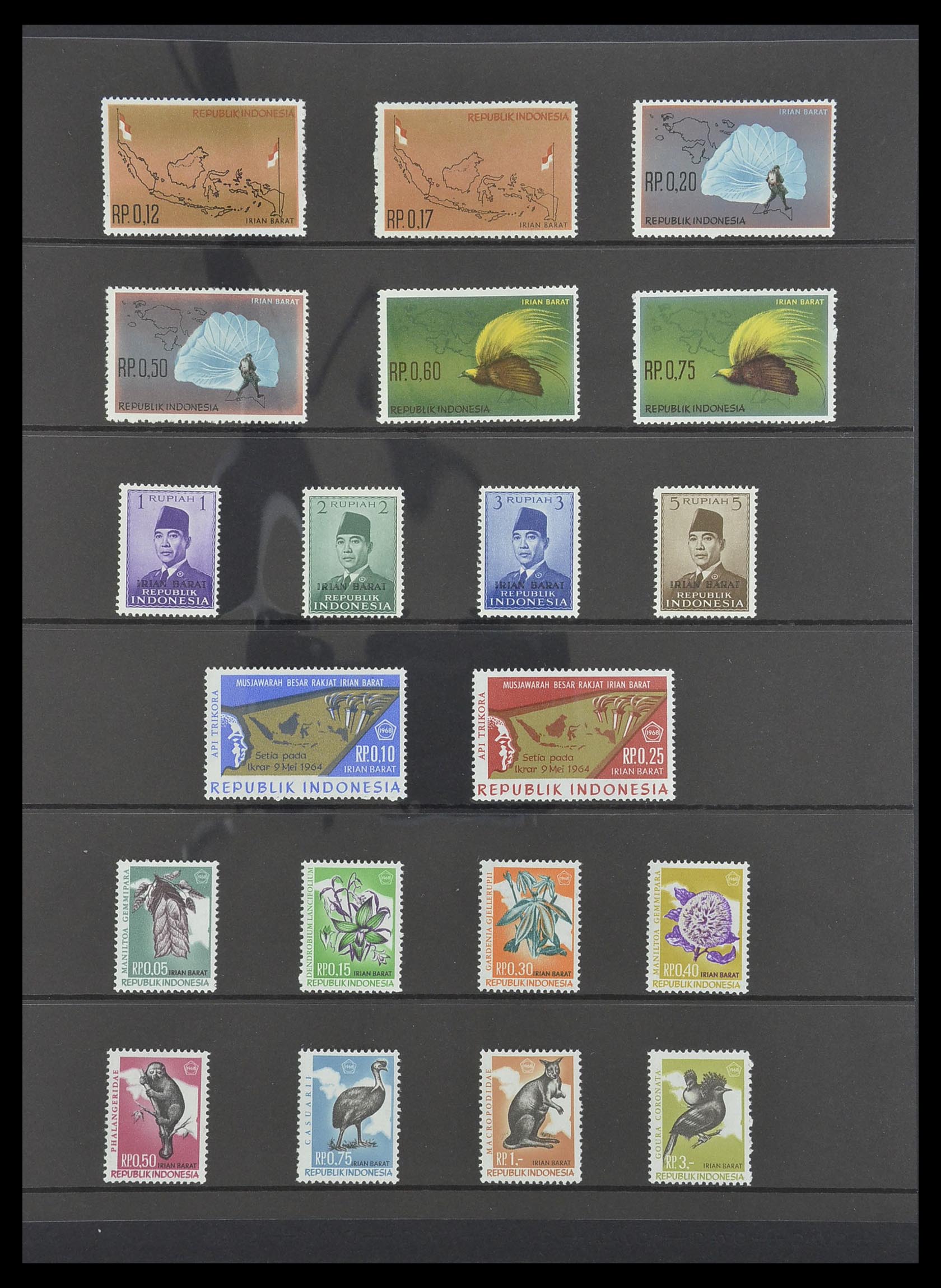 33483 097 - Postzegelverzameling 33483 Indonesië 1945-1999.