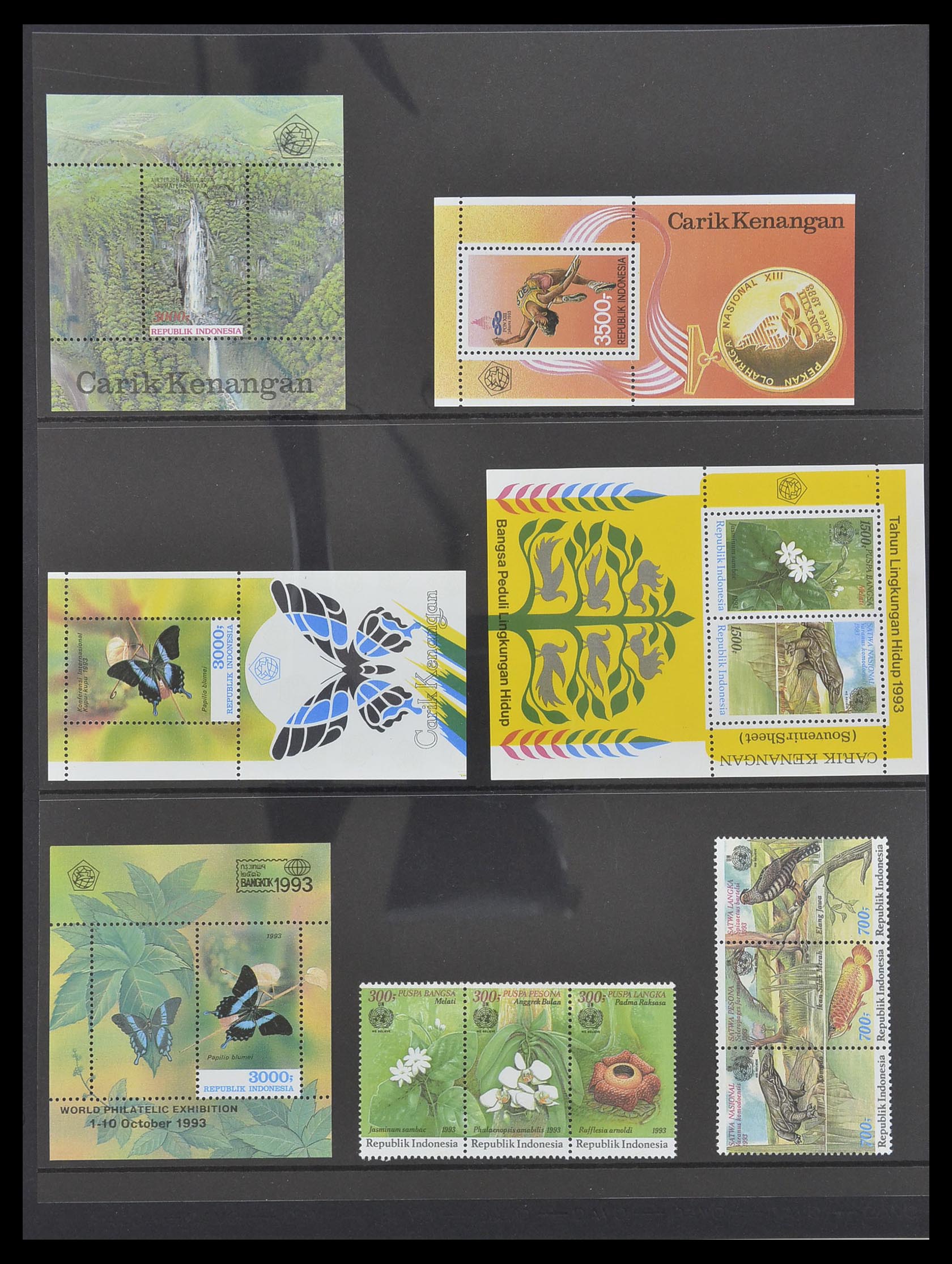 33483 119 - Postzegelverzameling 33483 Indonesië 1945-1999.