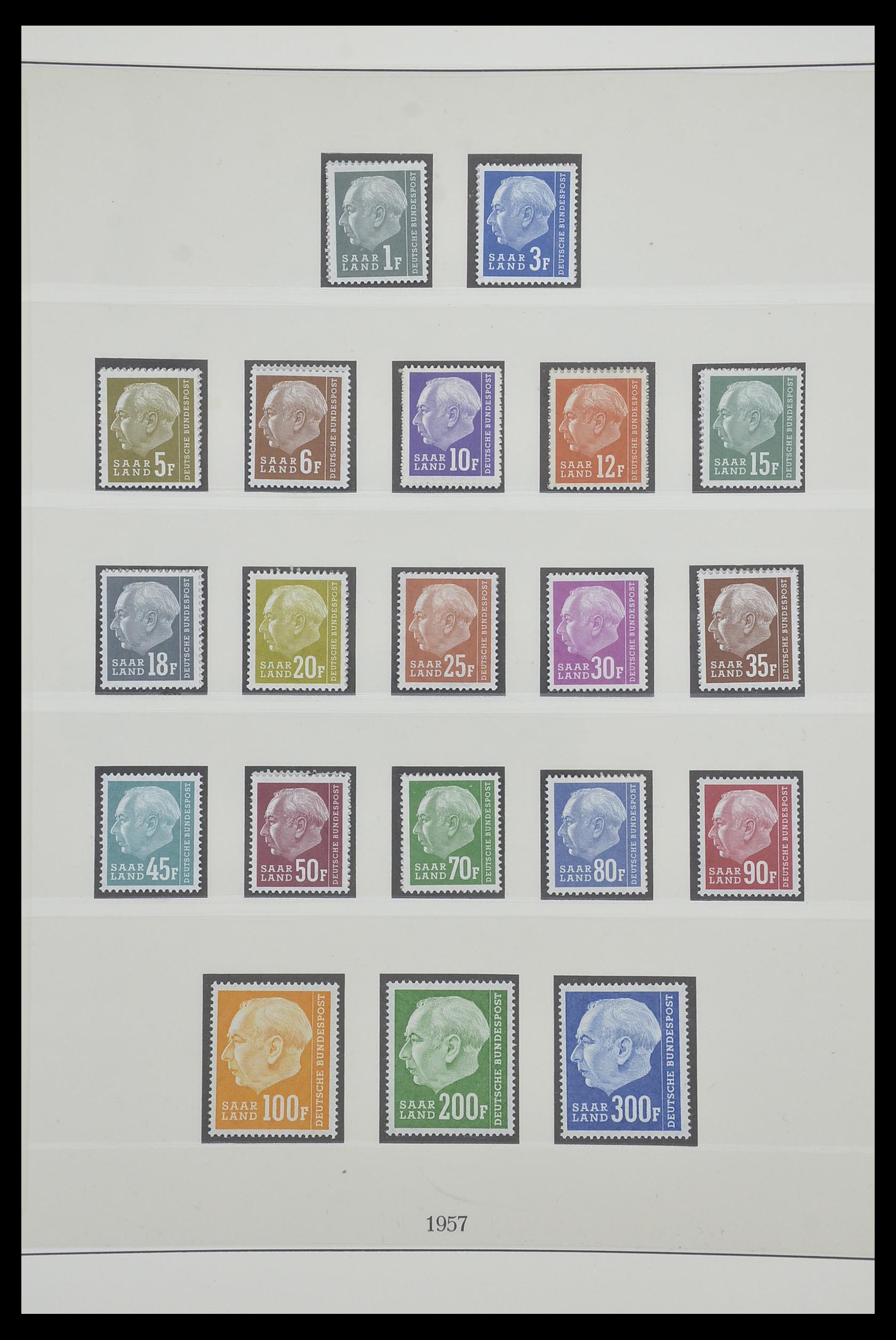 33485 064 - Postzegelverzameling 33485 Saar 1920-1959.