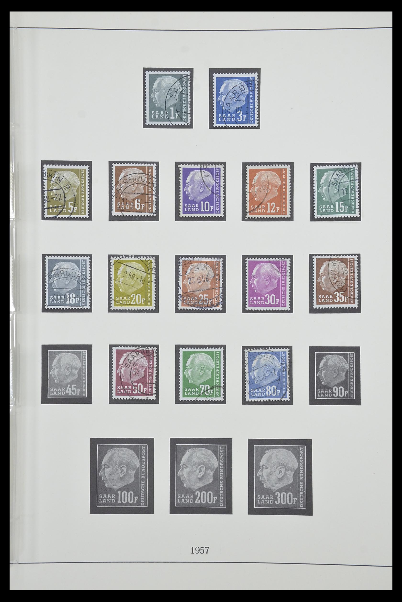 33485 065 - Postzegelverzameling 33485 Saar 1920-1959.
