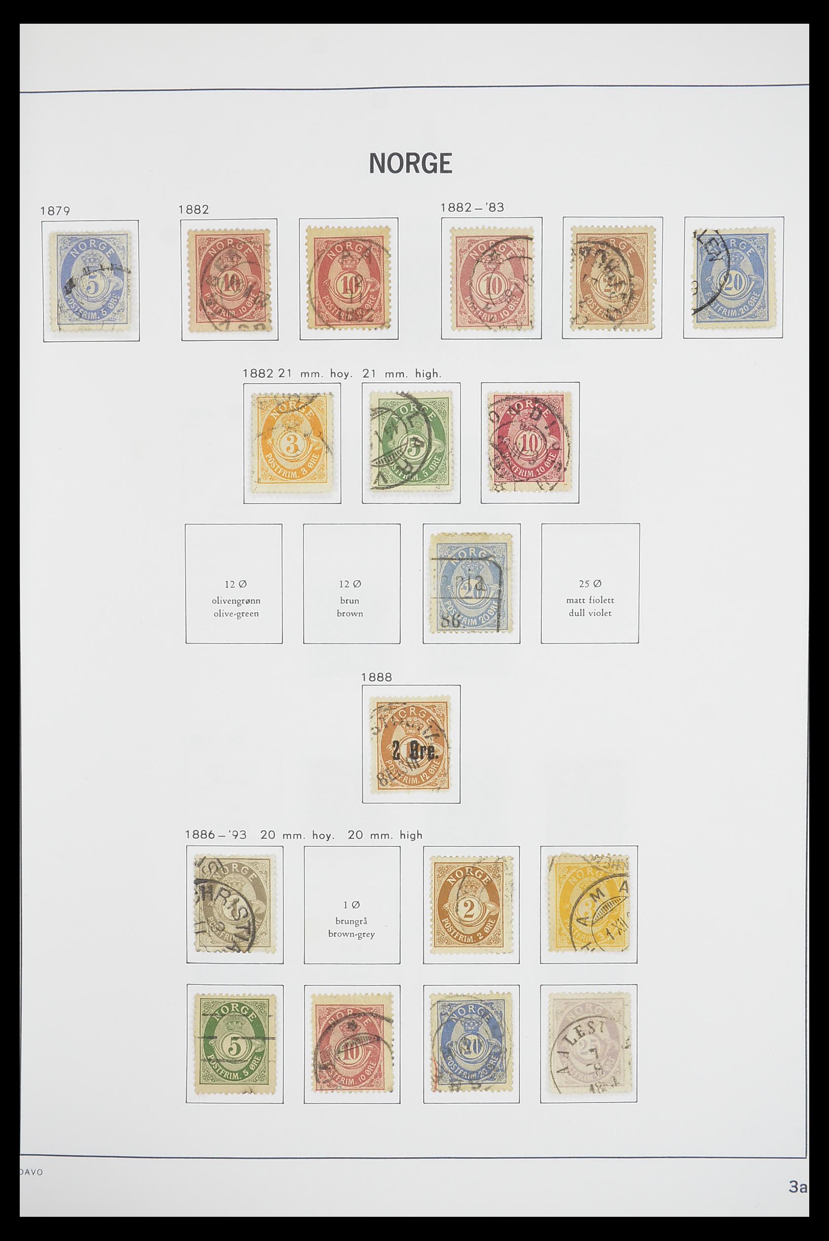 33486 004 - Postzegelverzameling 33486 Noorwegen 1856-1996.