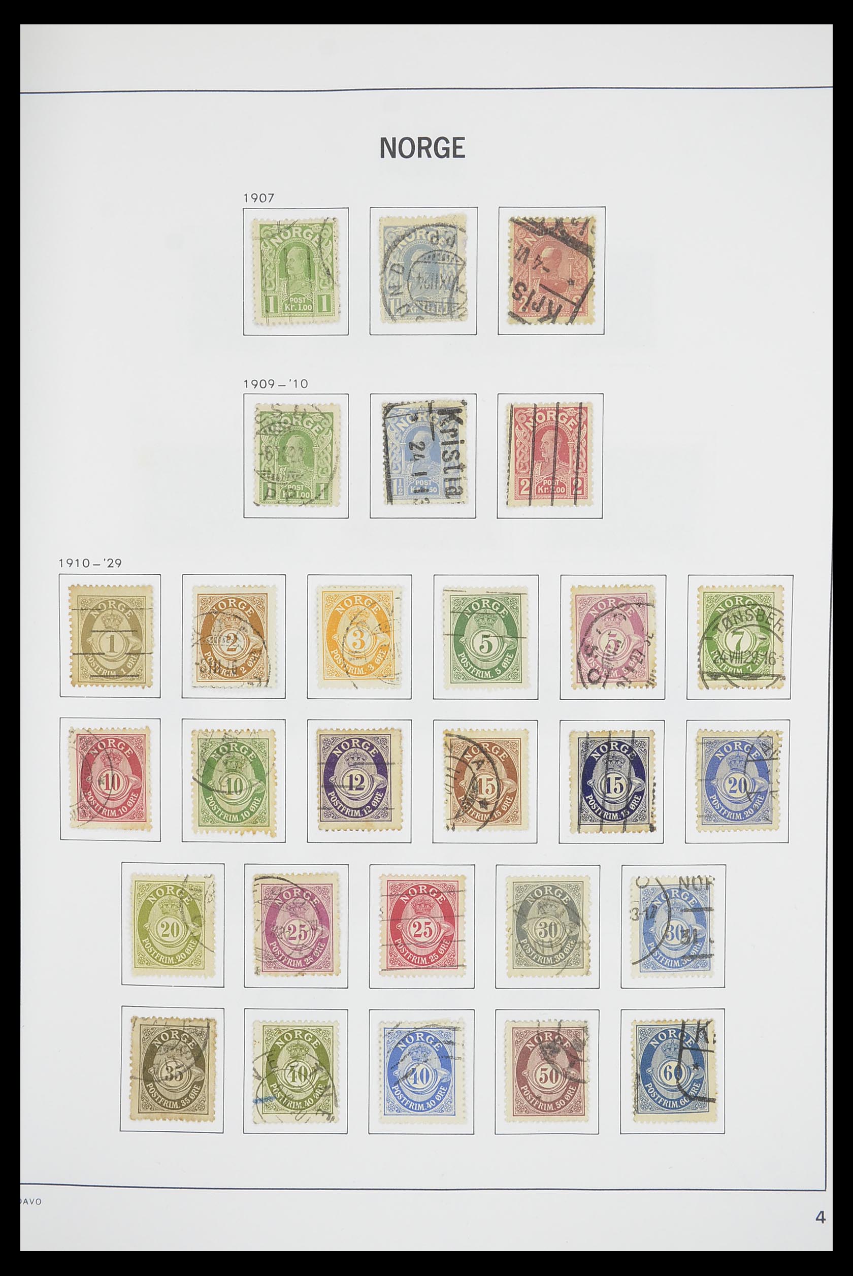 33486 007 - Postzegelverzameling 33486 Noorwegen 1856-1996.