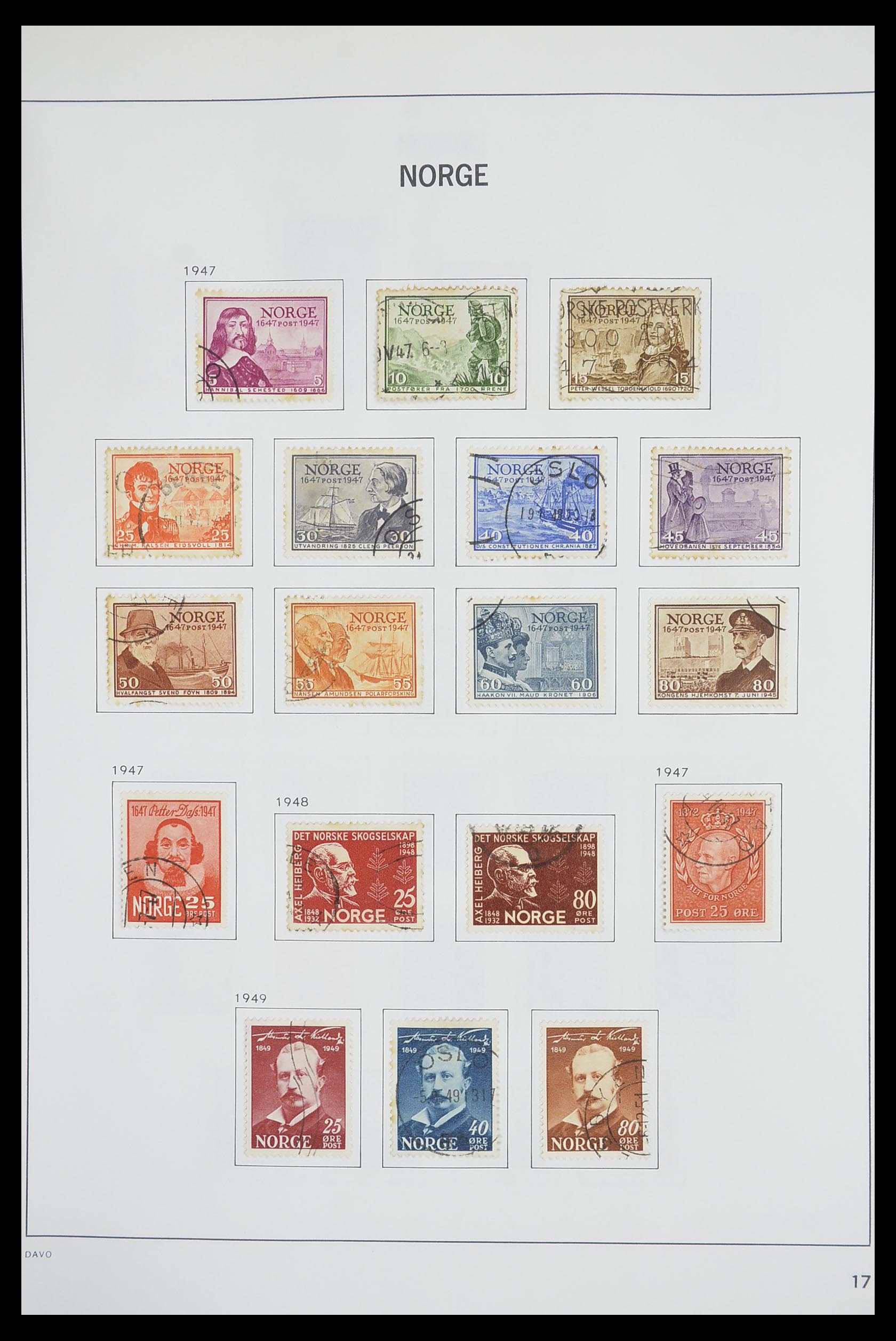 33486 020 - Postzegelverzameling 33486 Noorwegen 1856-1996.