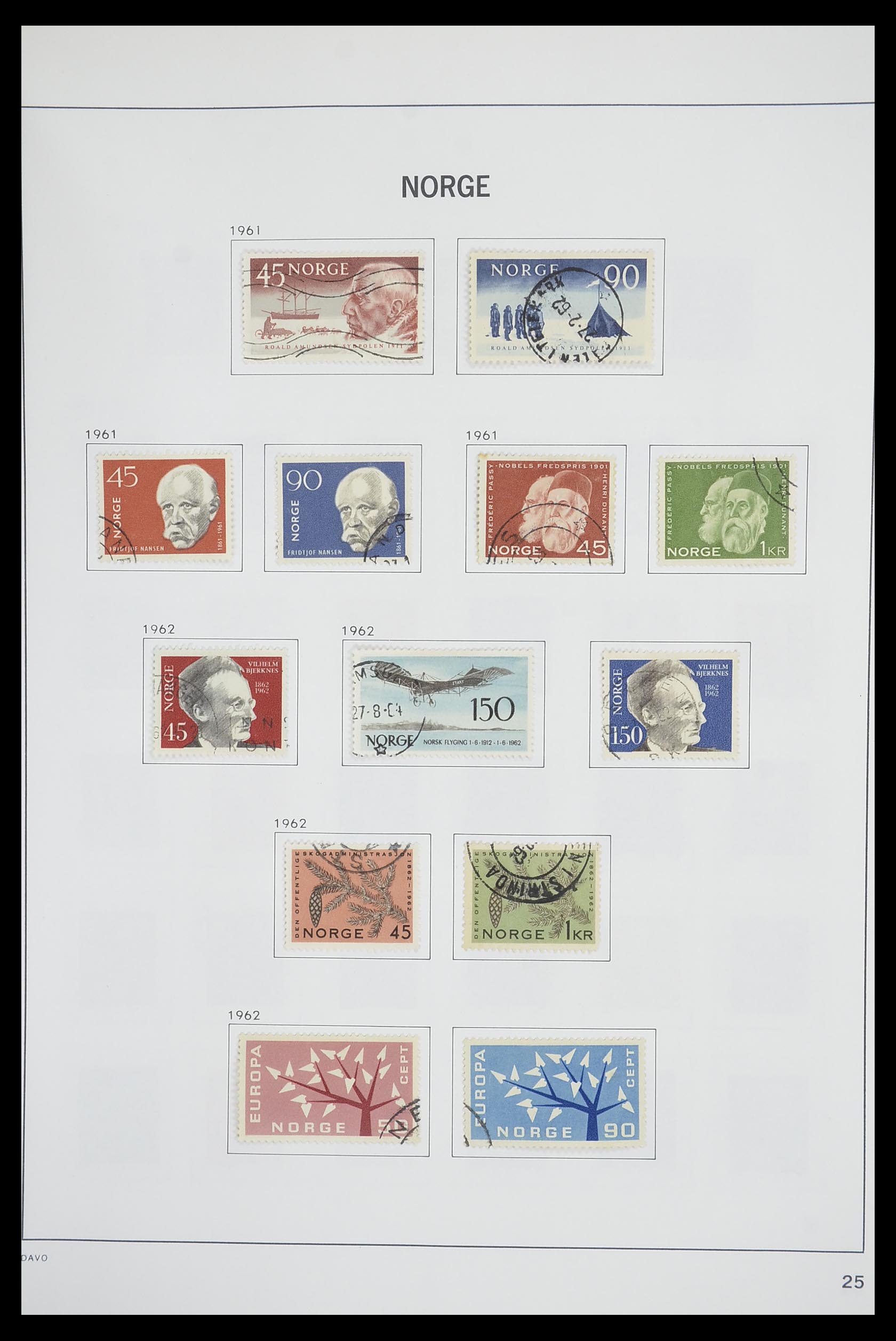 33486 028 - Postzegelverzameling 33486 Noorwegen 1856-1996.