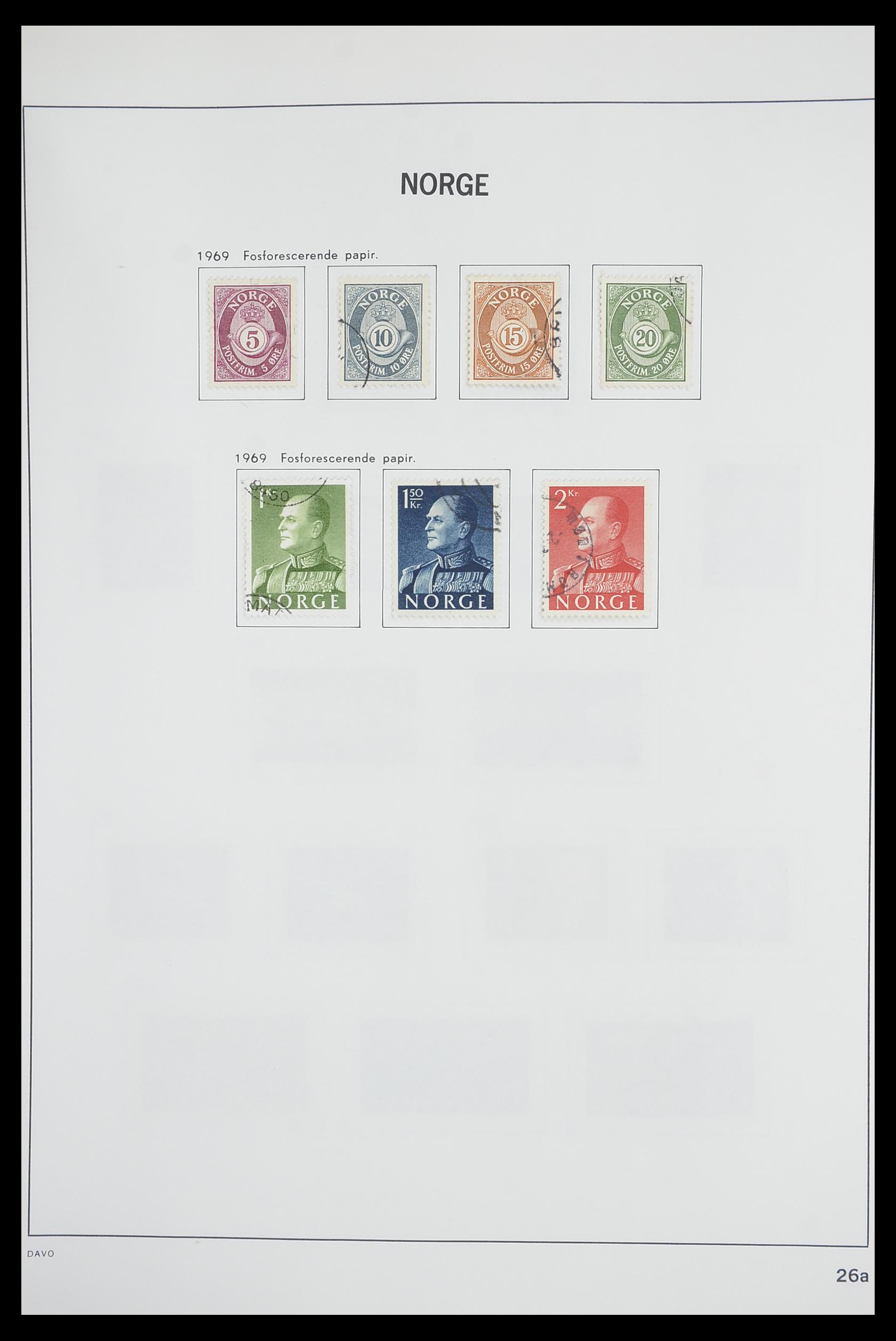 33486 030 - Postzegelverzameling 33486 Noorwegen 1856-1996.