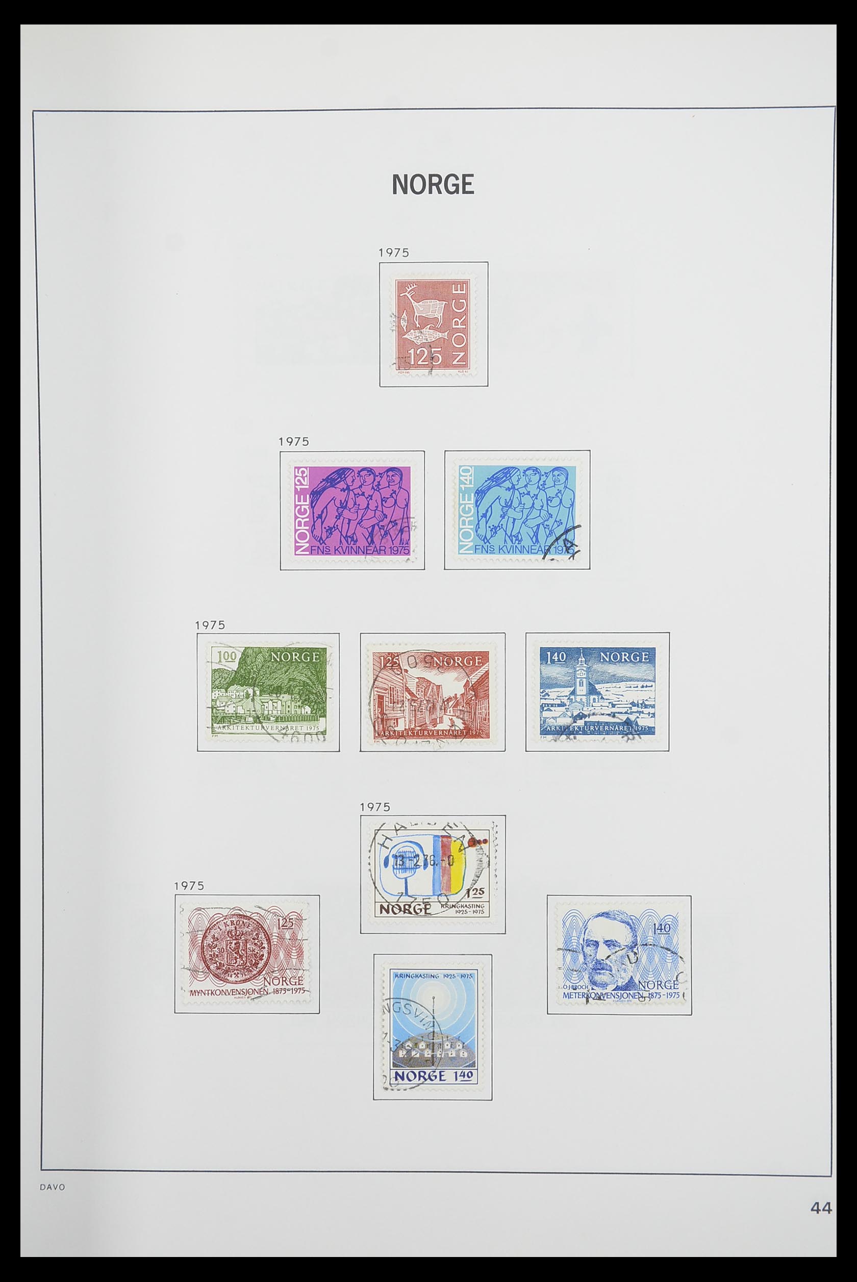 33486 048 - Stamp collection 33486 Norway 1856-1996.