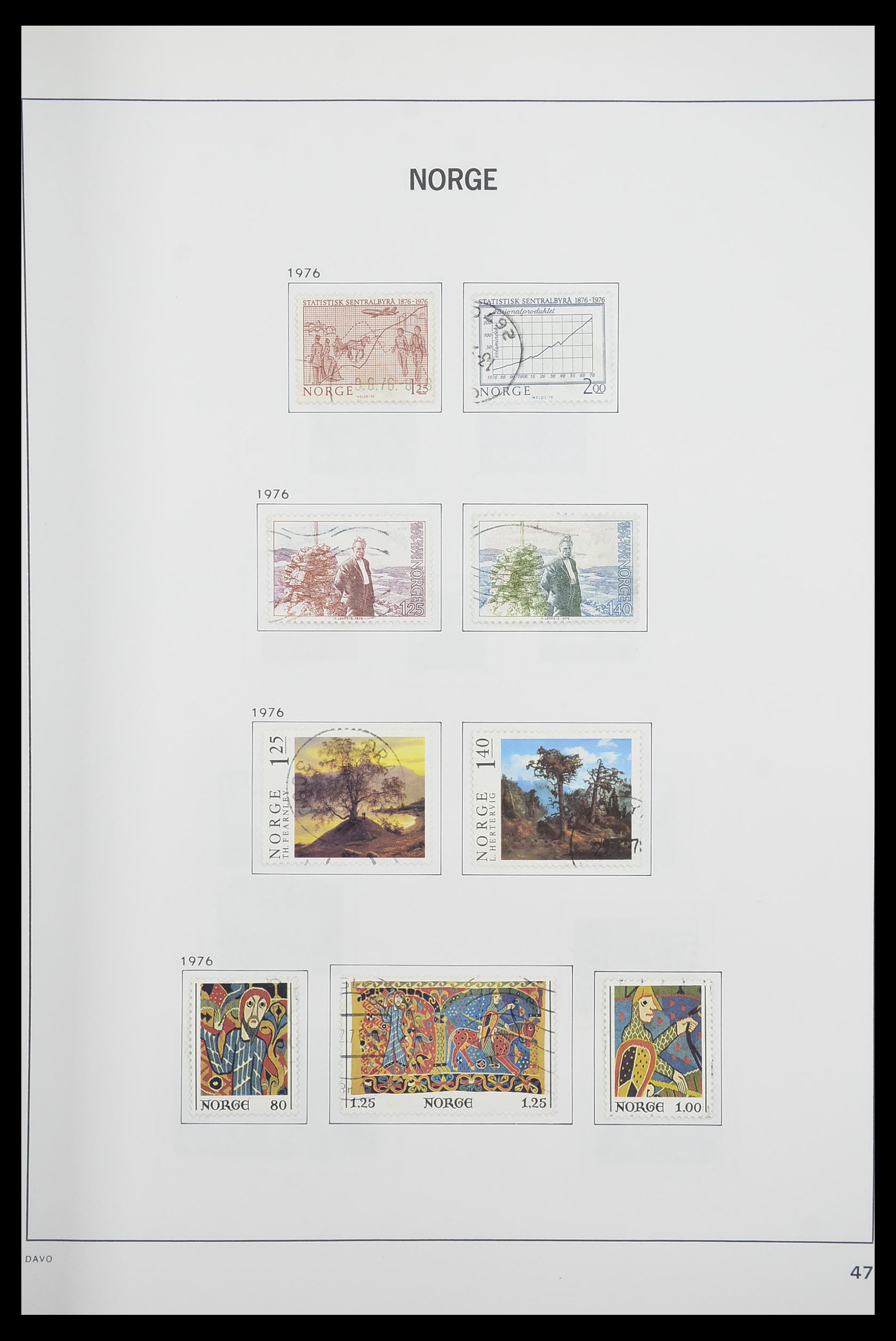 33486 051 - Postzegelverzameling 33486 Noorwegen 1856-1996.