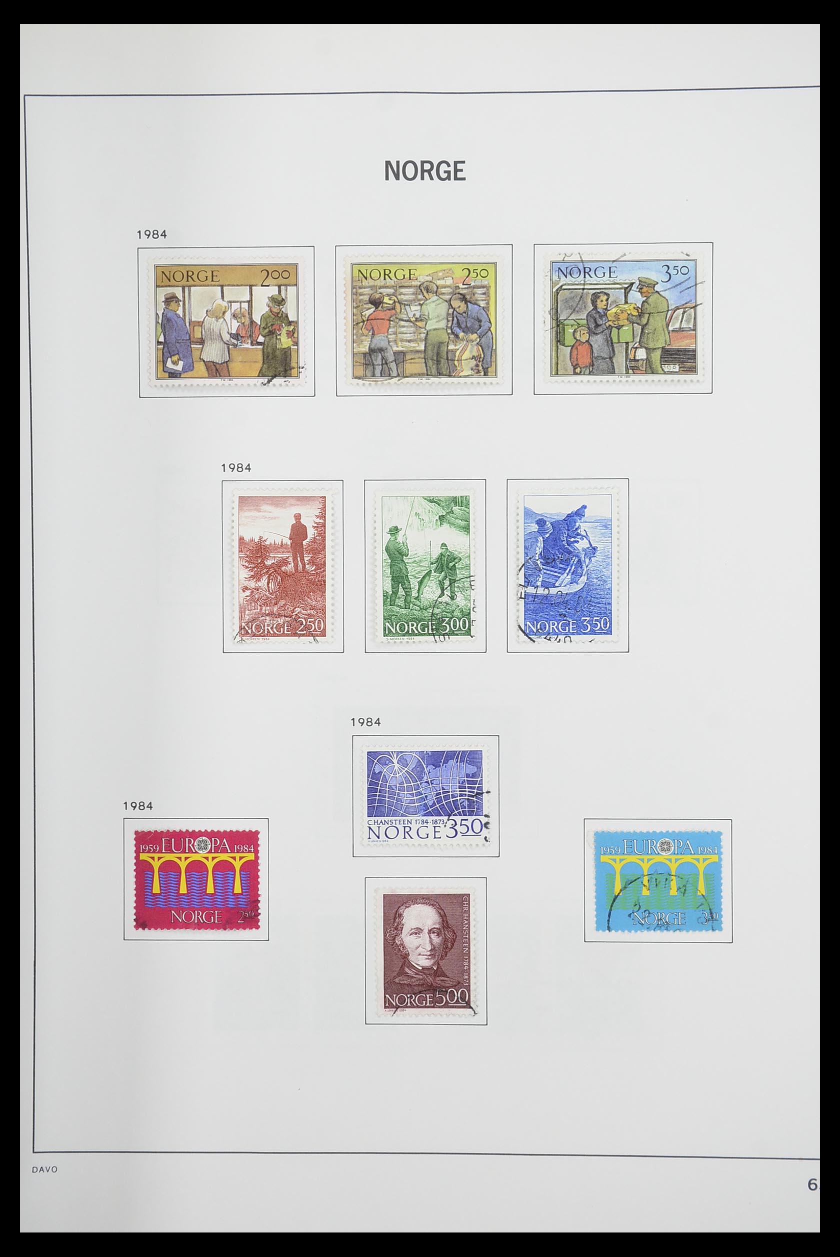 33486 067 - Postzegelverzameling 33486 Noorwegen 1856-1996.
