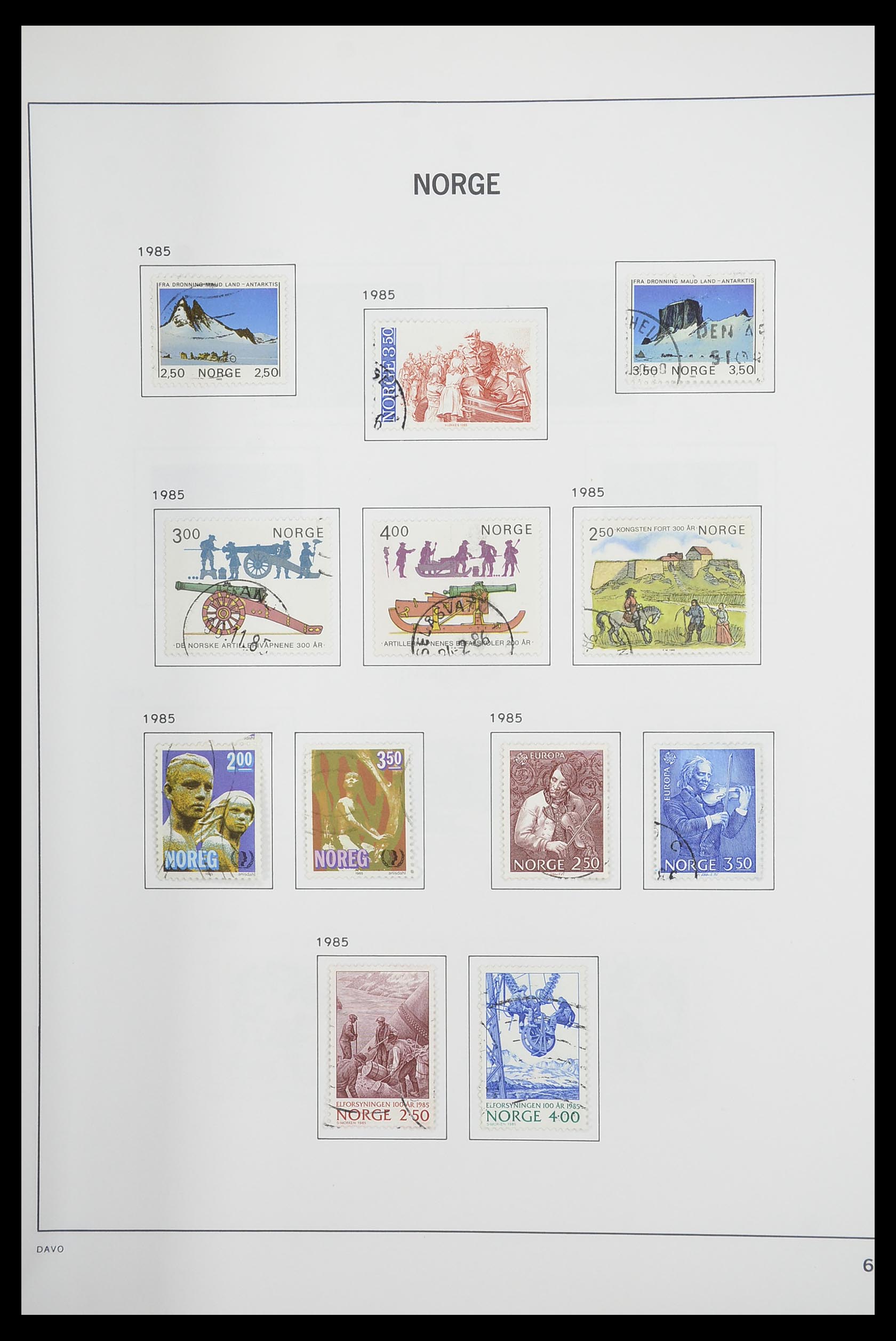 33486 069 - Postzegelverzameling 33486 Noorwegen 1856-1996.