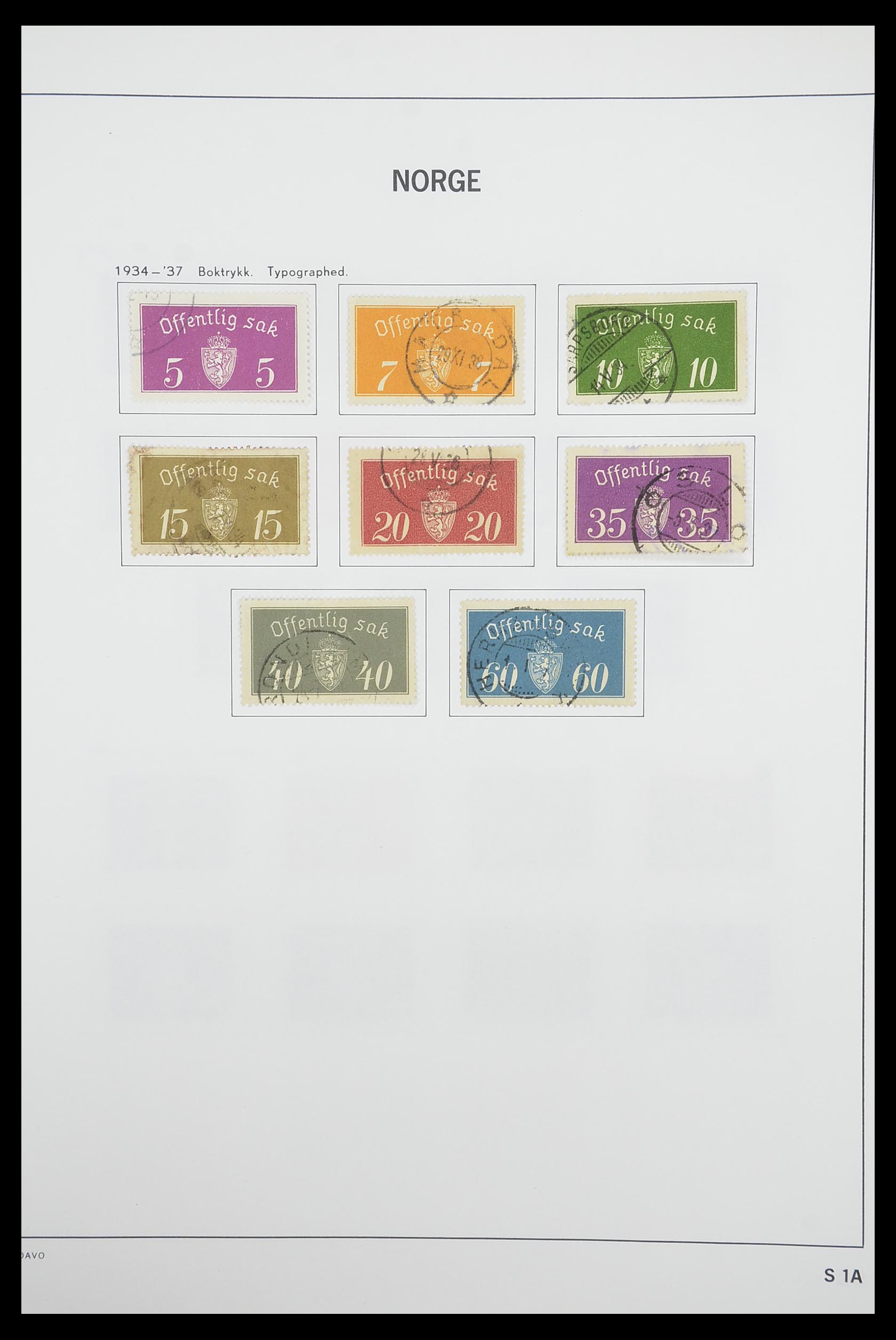 33486 108 - Stamp collection 33486 Norway 1856-1996.