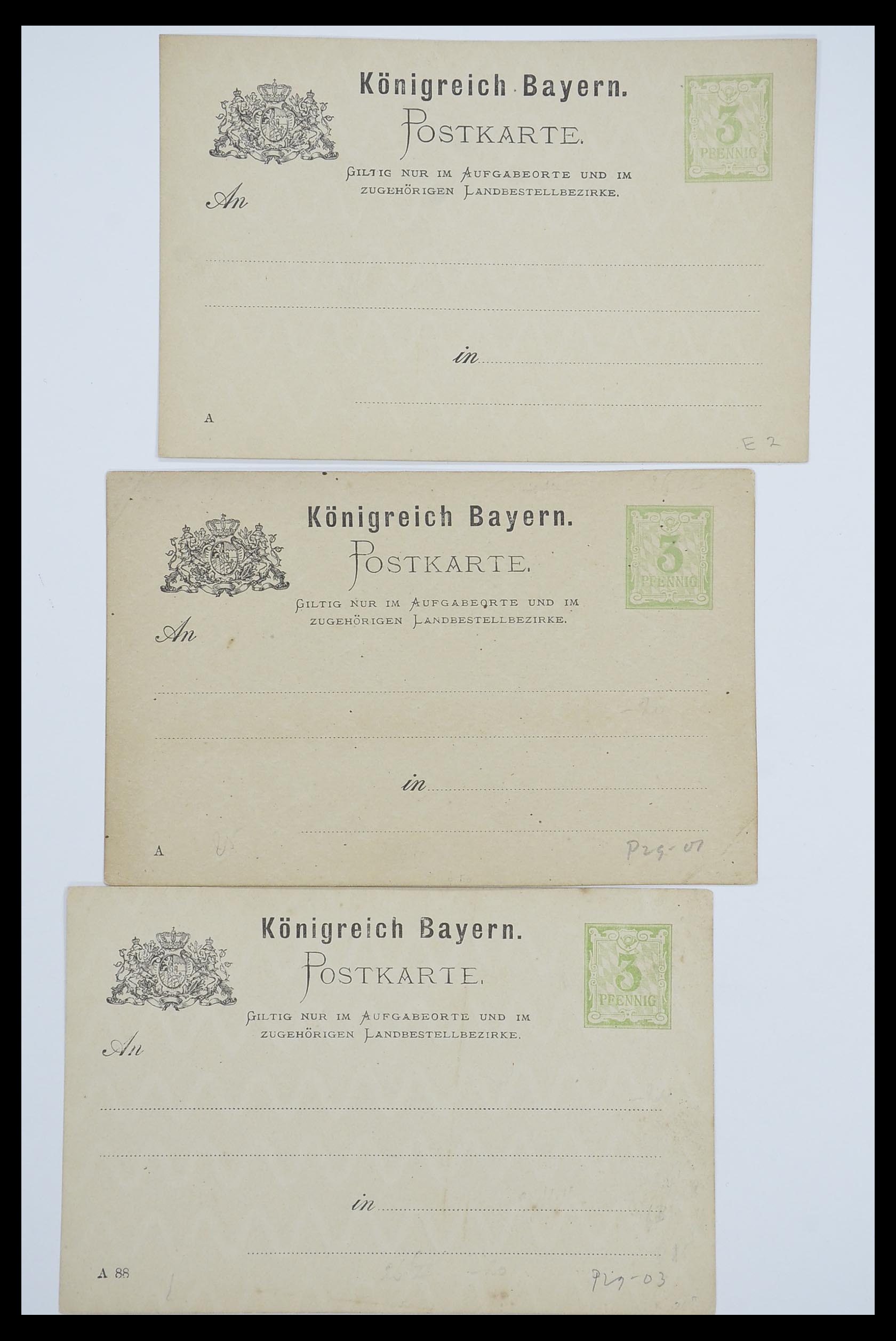 33487 032 - Stamp collection 33487 Old German States covers 1858-1920.
