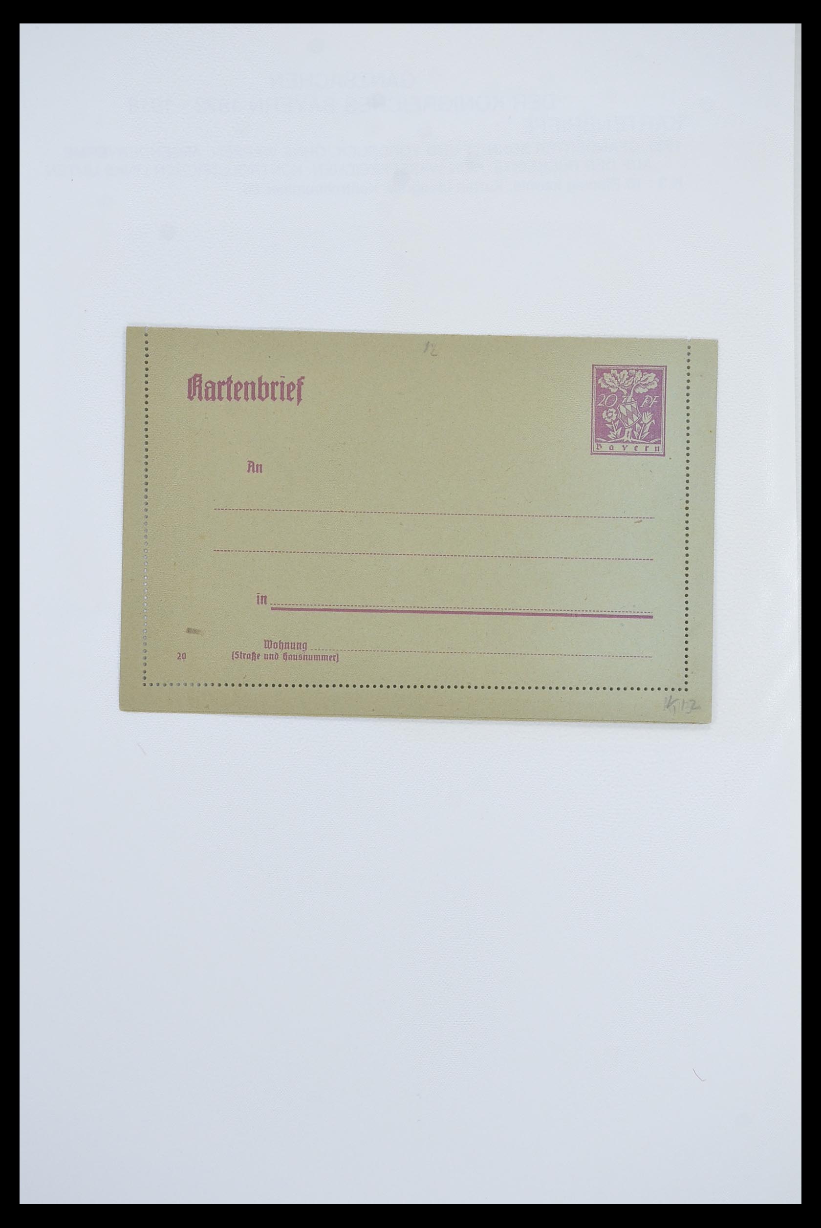 33487 047 - Postzegelverzameling 33487 Oud Duitse Staten brieven 1858-1920.