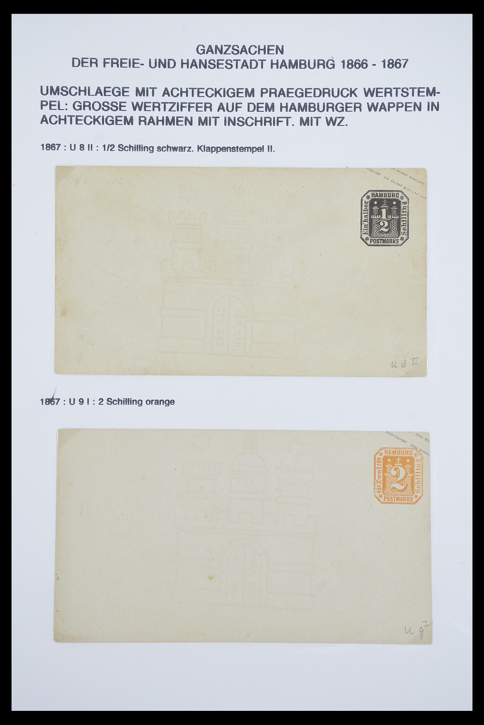 33487 064 - Stamp collection 33487 Old German States covers 1858-1920.