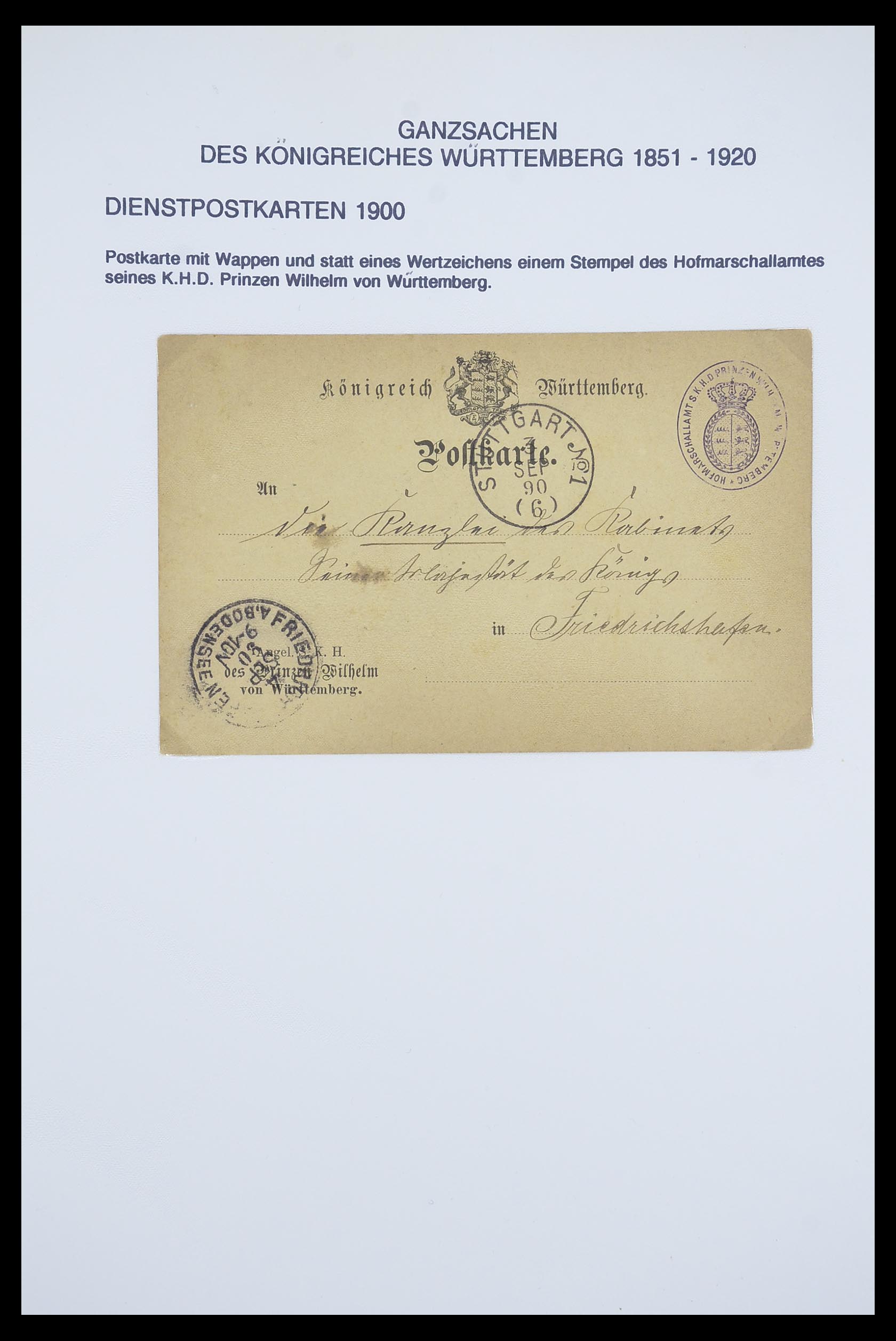 33487 153 - Postzegelverzameling 33487 Oud Duitse Staten brieven 1858-1920.