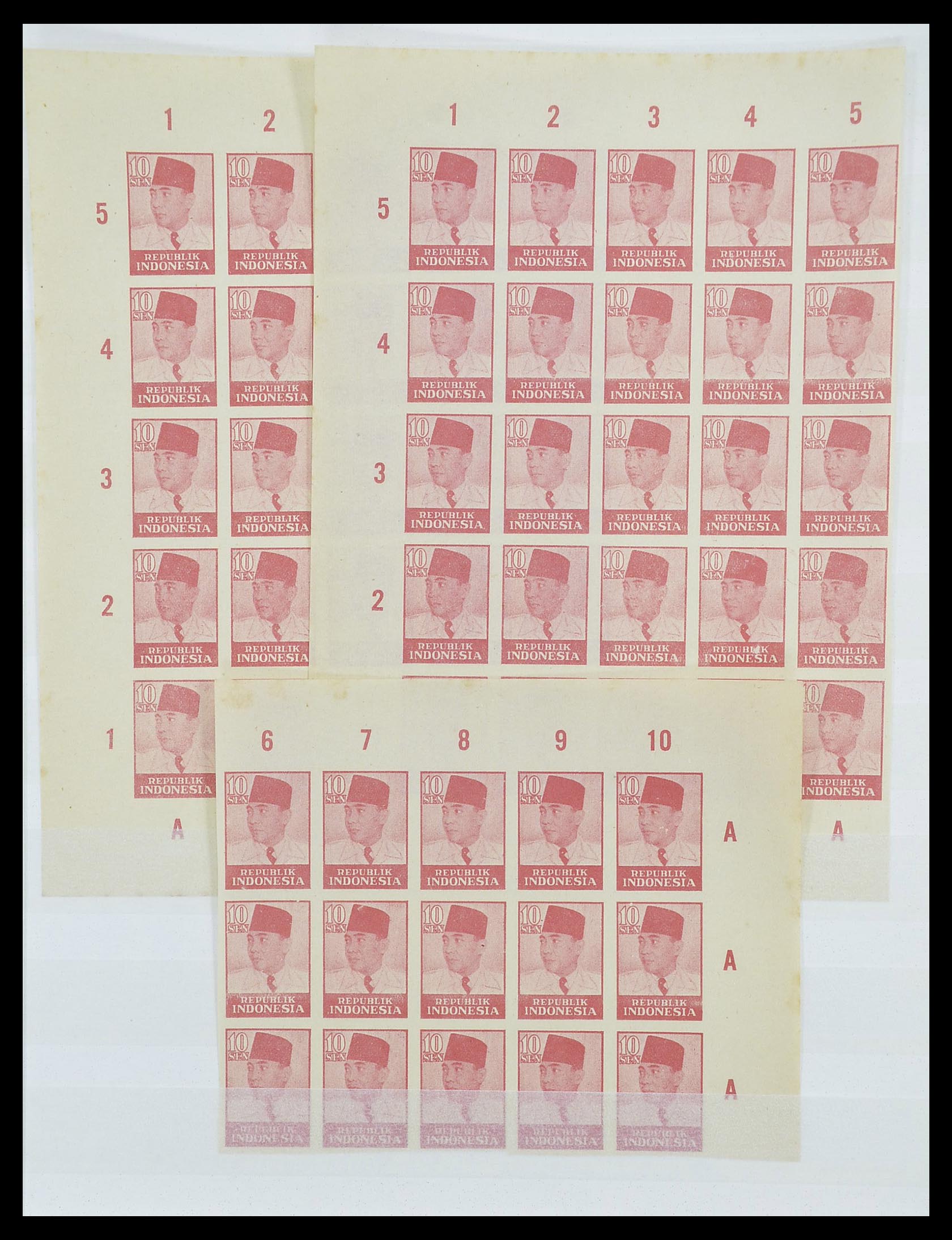33489 015 - Postzegelverzameling 33489 Japanse bezetting Nederlands Indië en inte