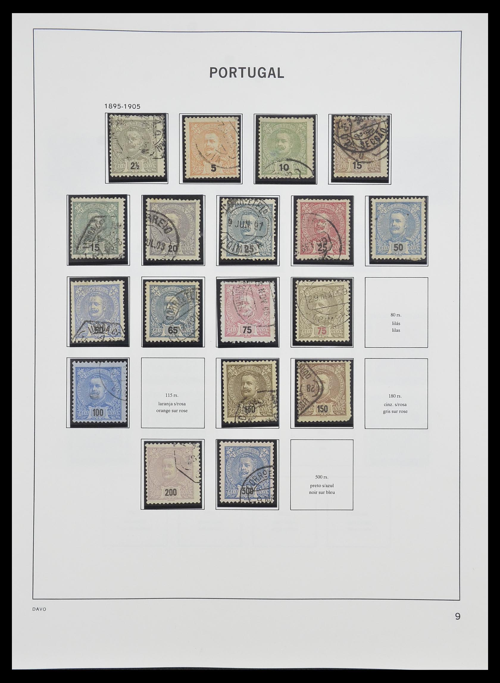 33491 009 - Postzegelverzameling 33491 Portugal 1853-2010.