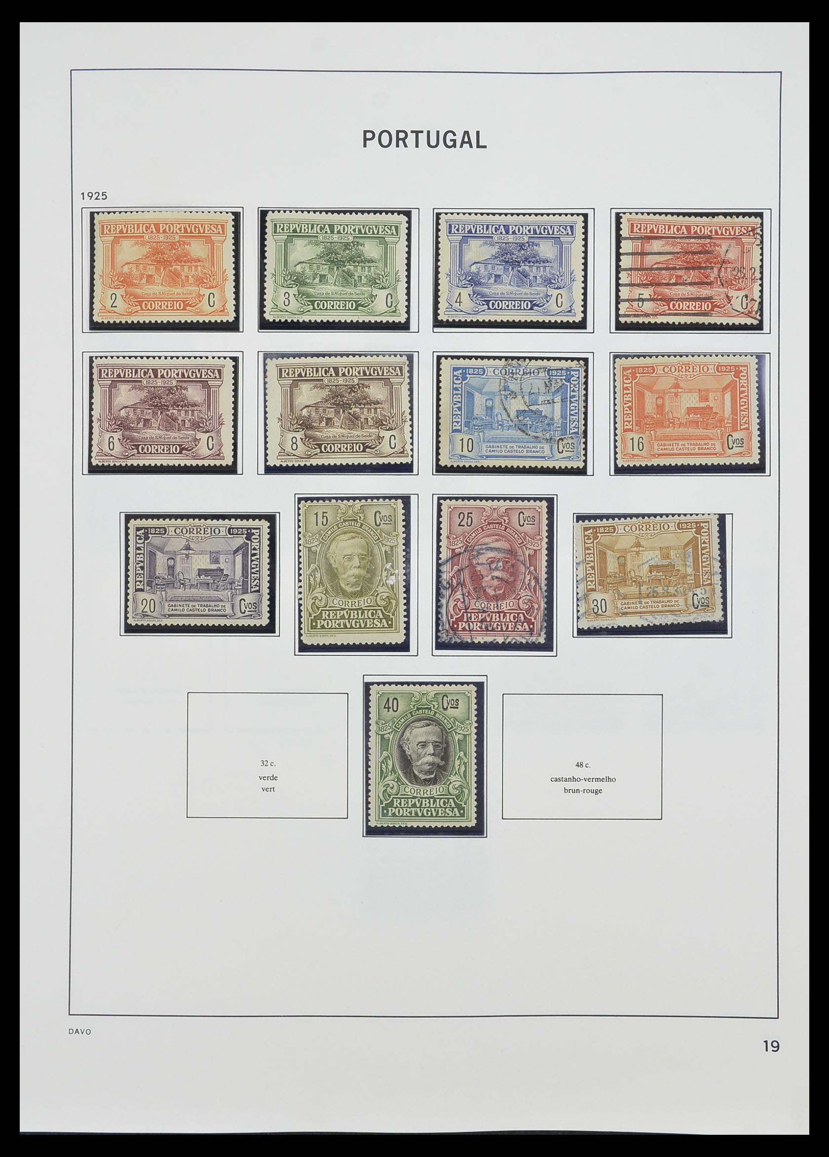 33491 018 - Postzegelverzameling 33491 Portugal 1853-2010.
