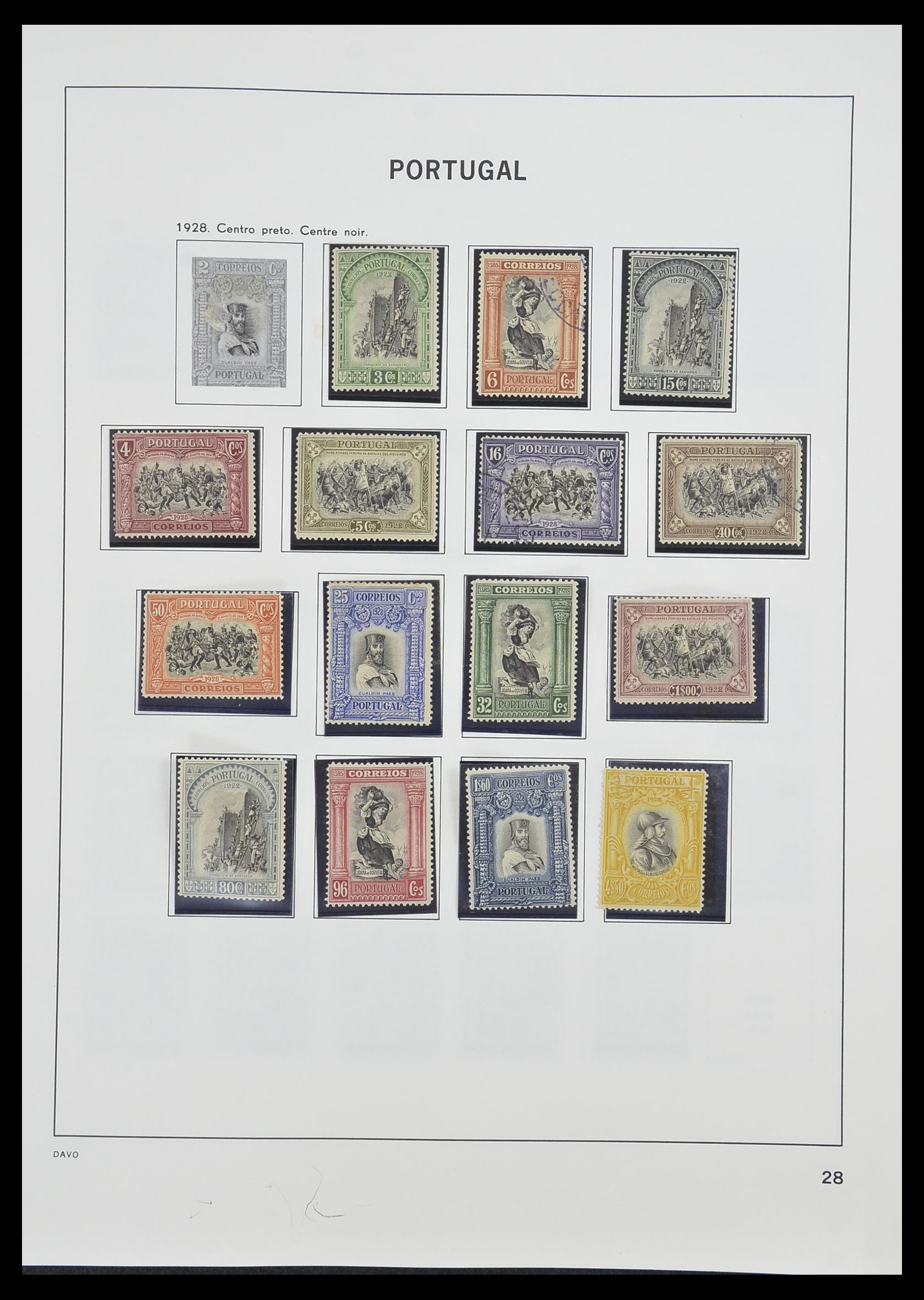 33491 027 - Postzegelverzameling 33491 Portugal 1853-2010.