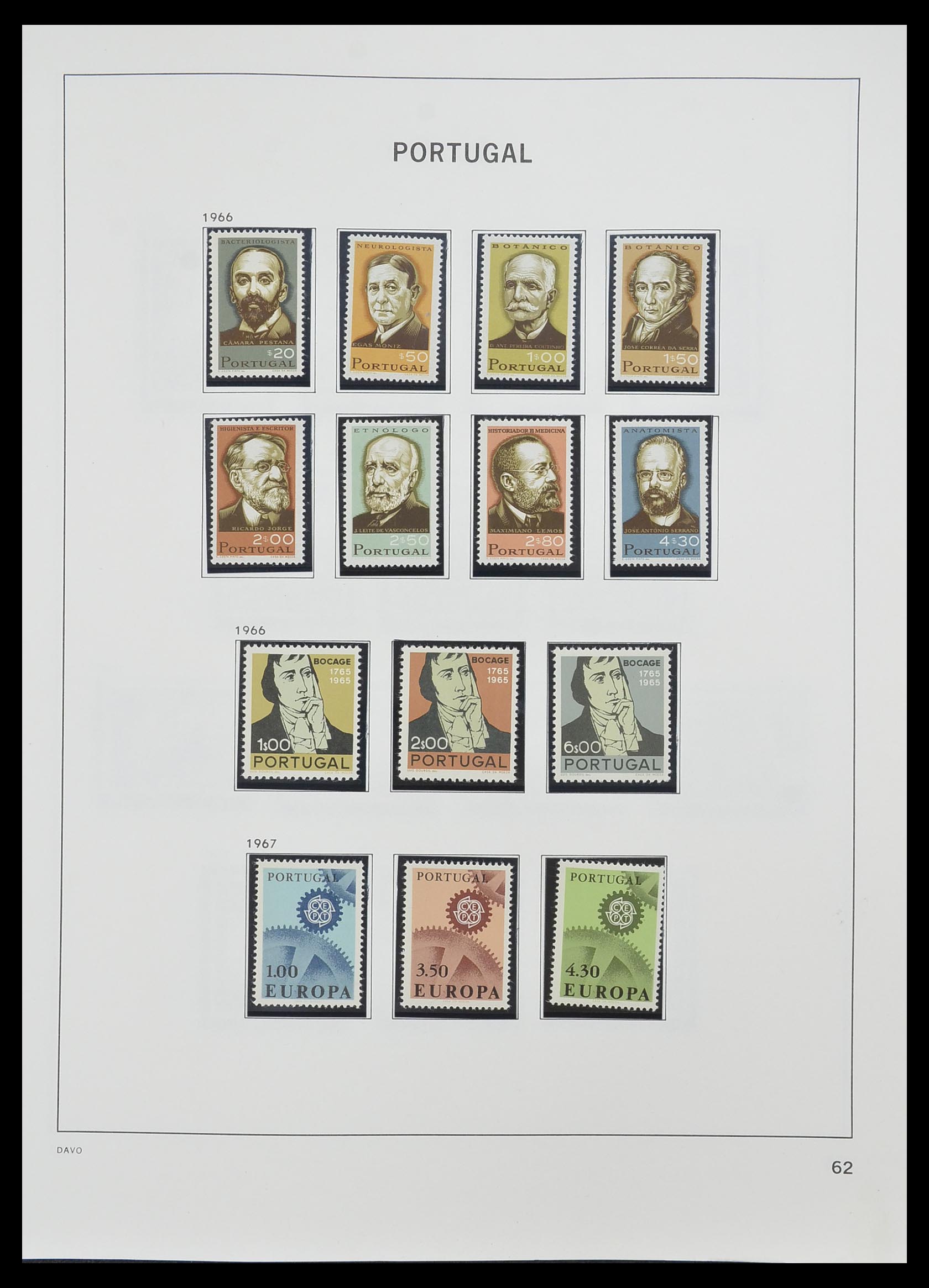33491 061 - Postzegelverzameling 33491 Portugal 1853-2010.