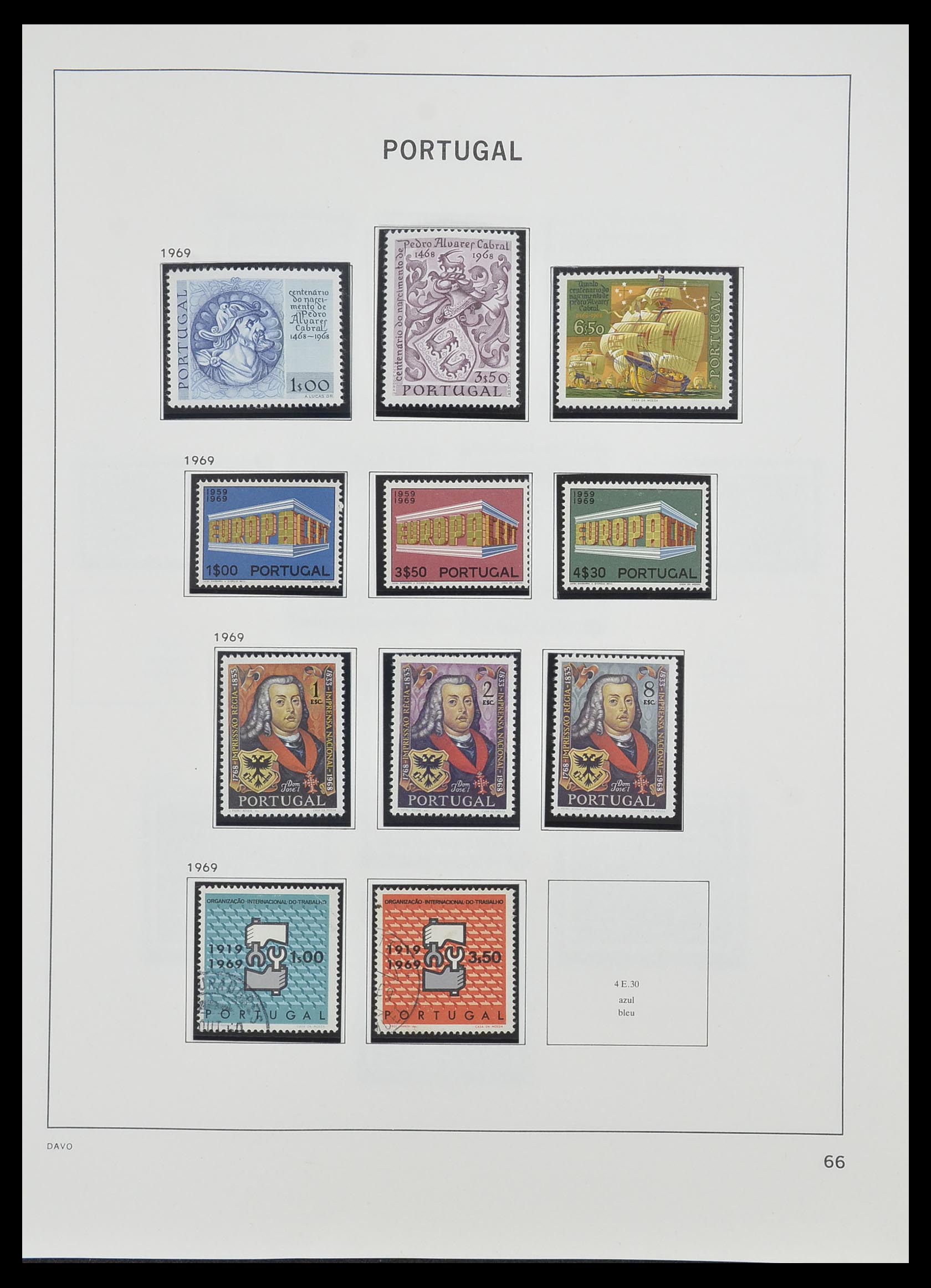 33491 065 - Postzegelverzameling 33491 Portugal 1853-2010.