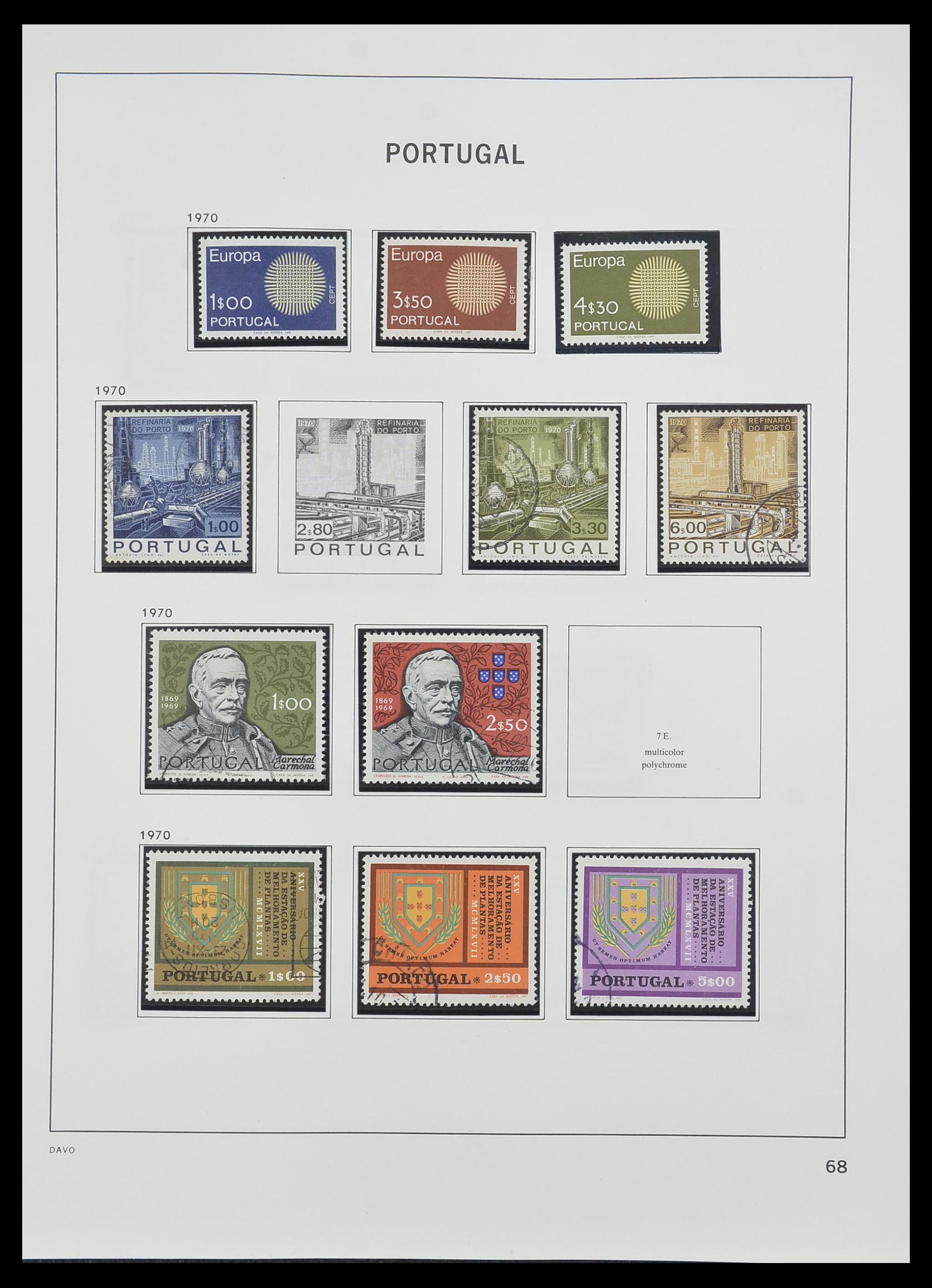 33491 067 - Postzegelverzameling 33491 Portugal 1853-2010.