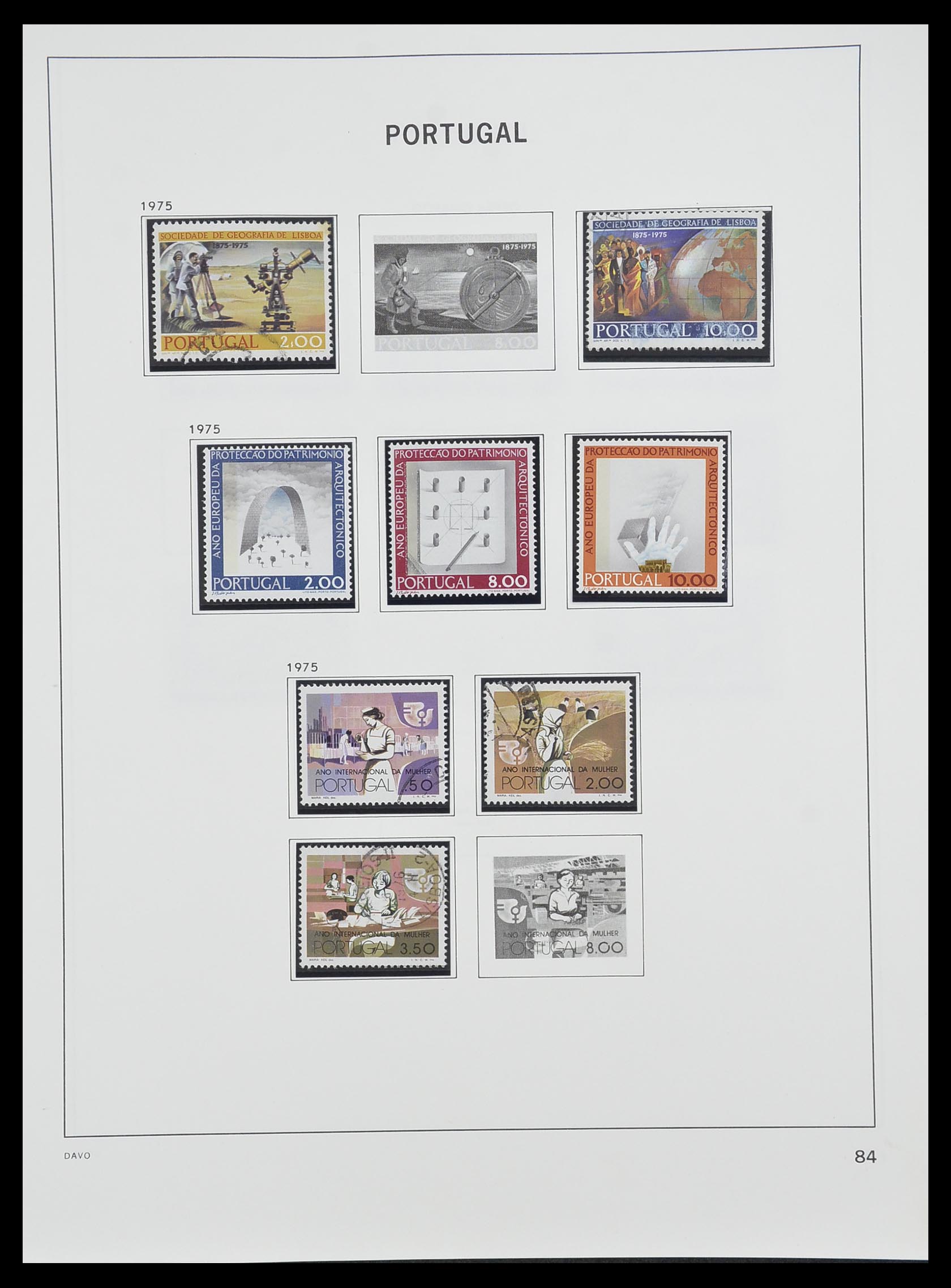 33491 083 - Postzegelverzameling 33491 Portugal 1853-2010.